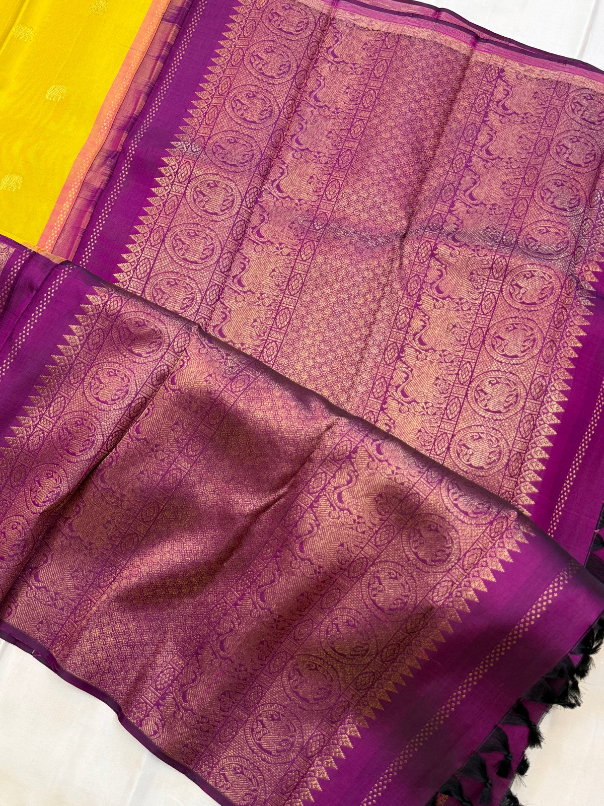 Long border varisapet / kanjivaram silk CLSA 8115