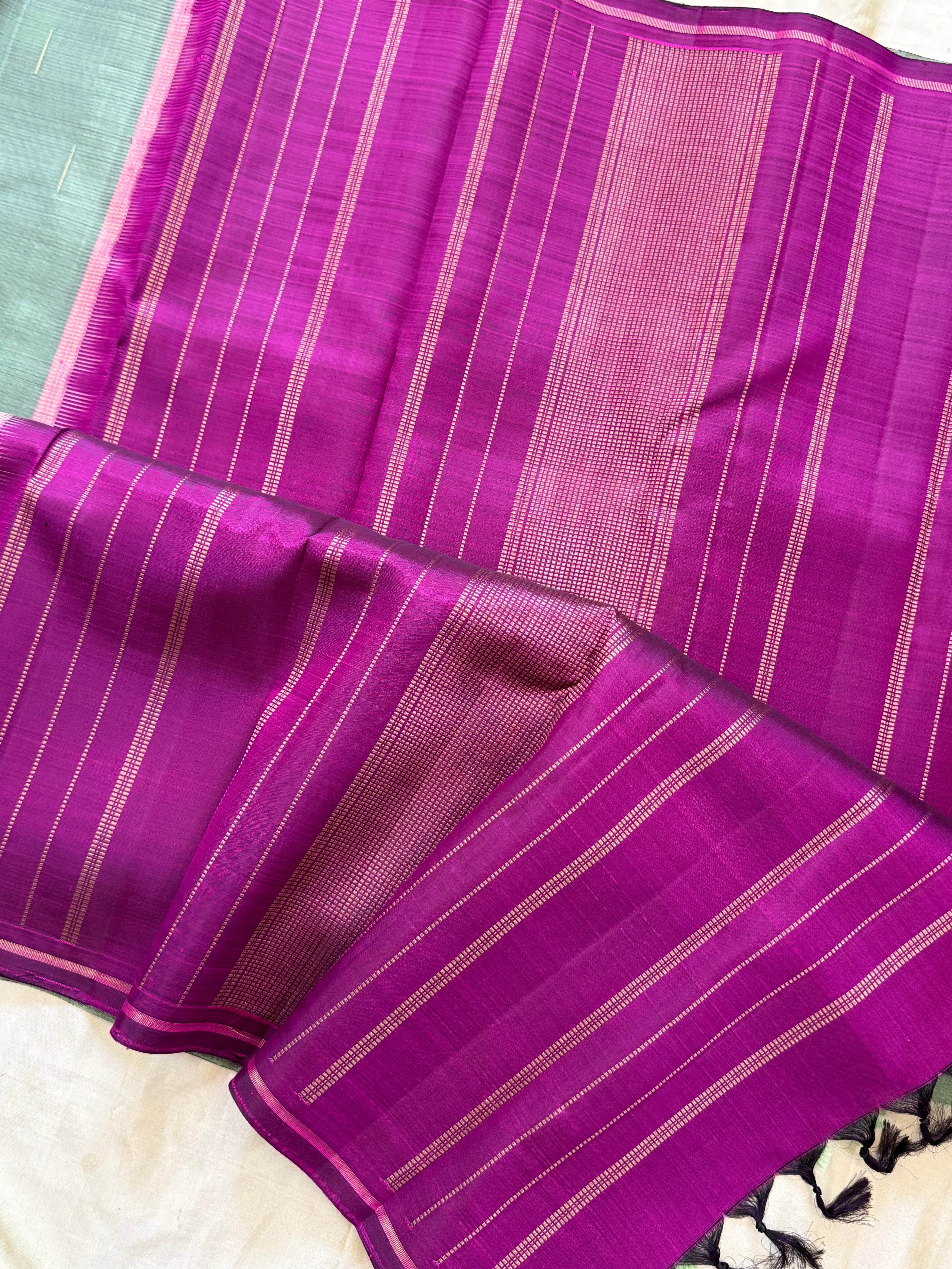 RAINDROPS/KANJIPURAM SILK SAREE CLSA 10745