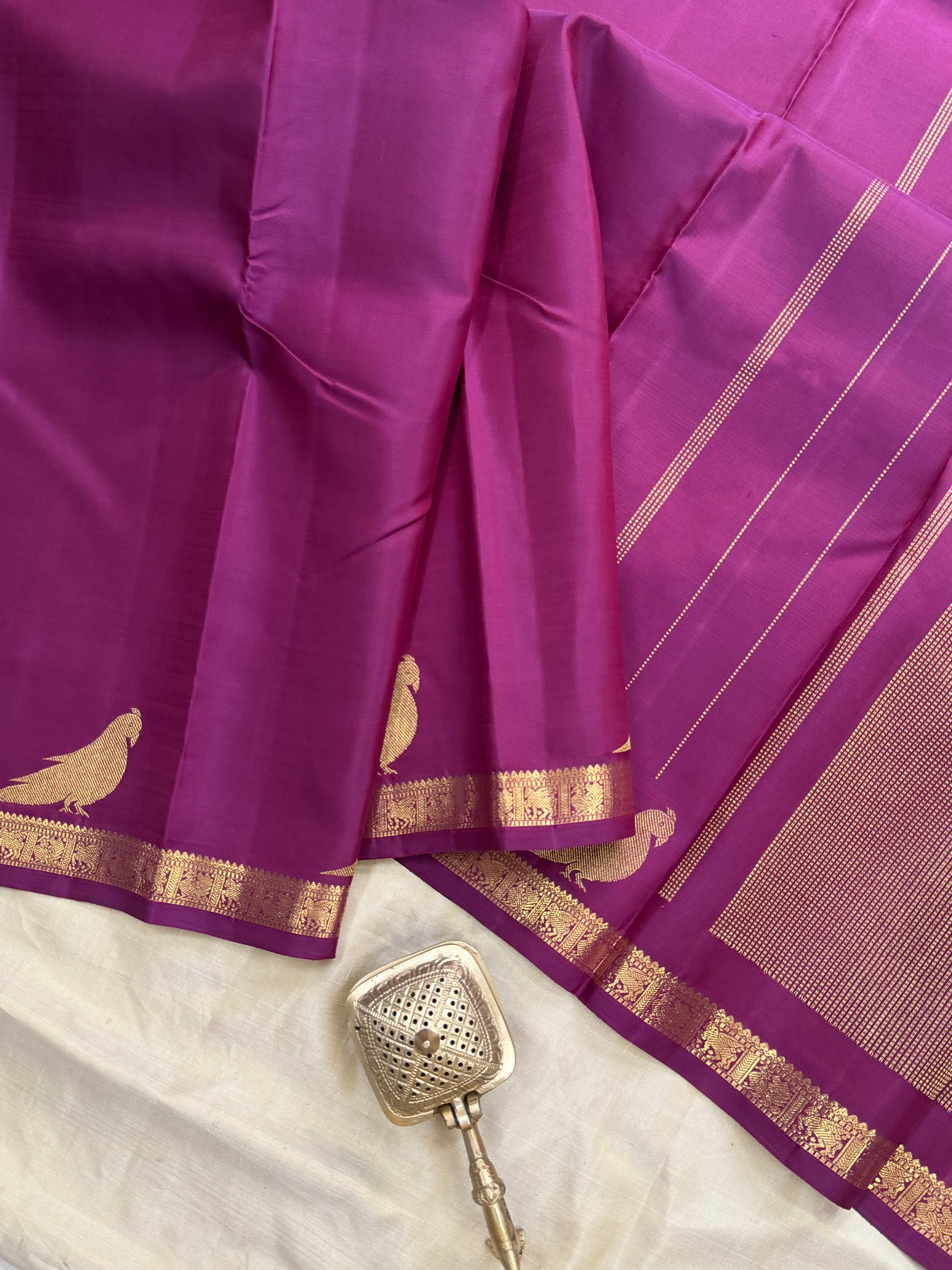 Paaku Kili border / Budget friendly Kanjipuram silk sarees