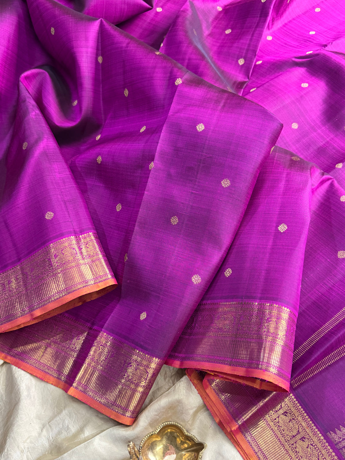 Vadamalli body with pure zari/kanjipuram silk saree clsa 11766