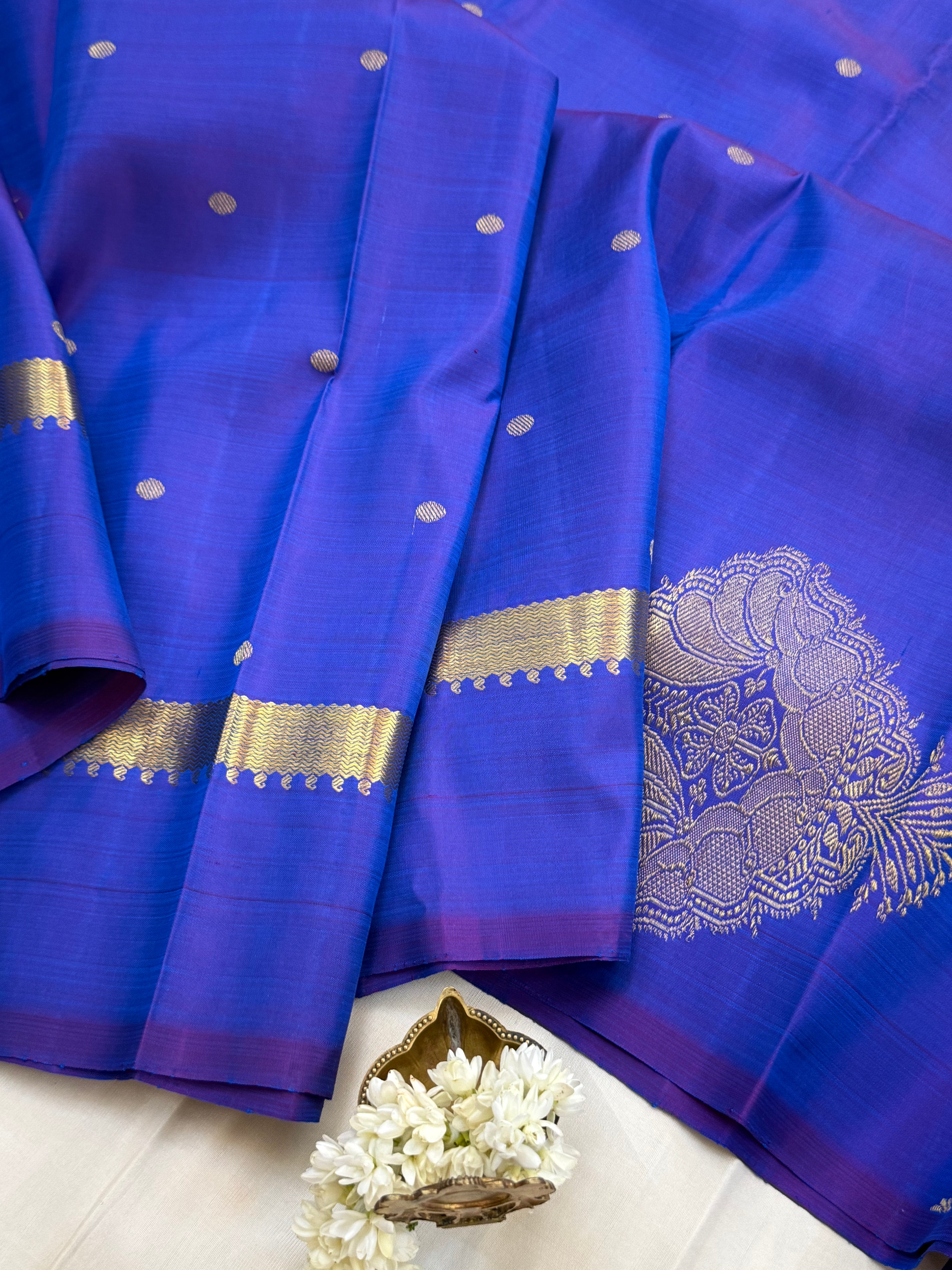 Double tone odiyanam pet Kanjipuram silk CLSA10763