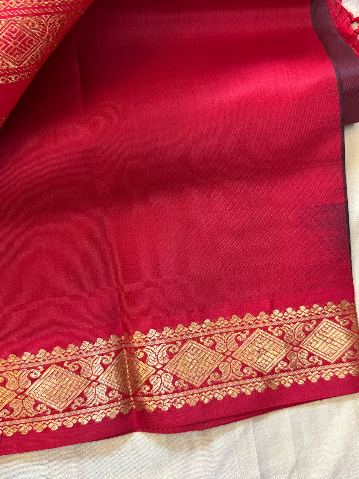 Special edition-Paaku colour body with Korvai Zari butta silk saree/clsa 12426