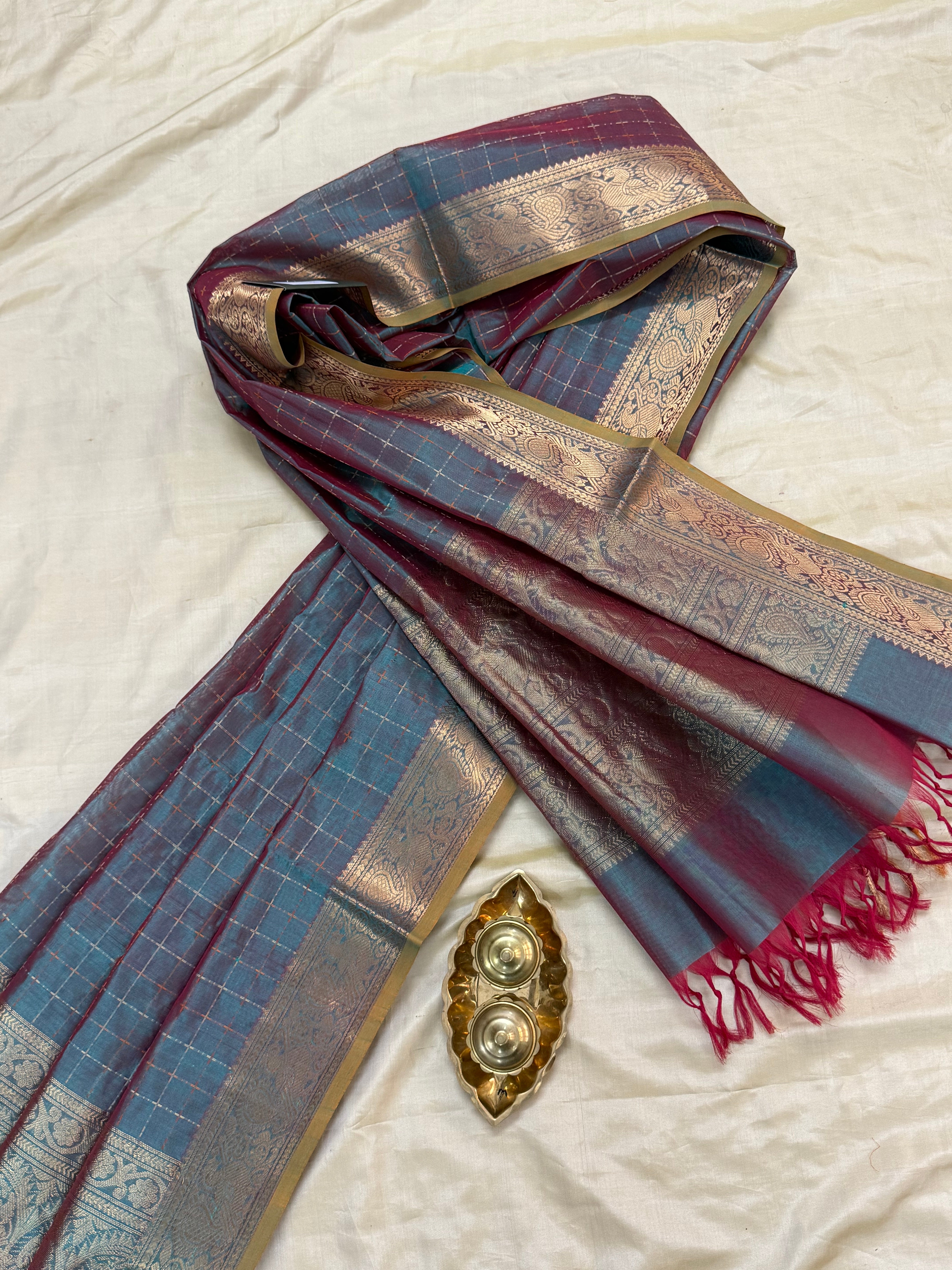 DUPPATTA IN PURE SILK COTTON/CLSA10784