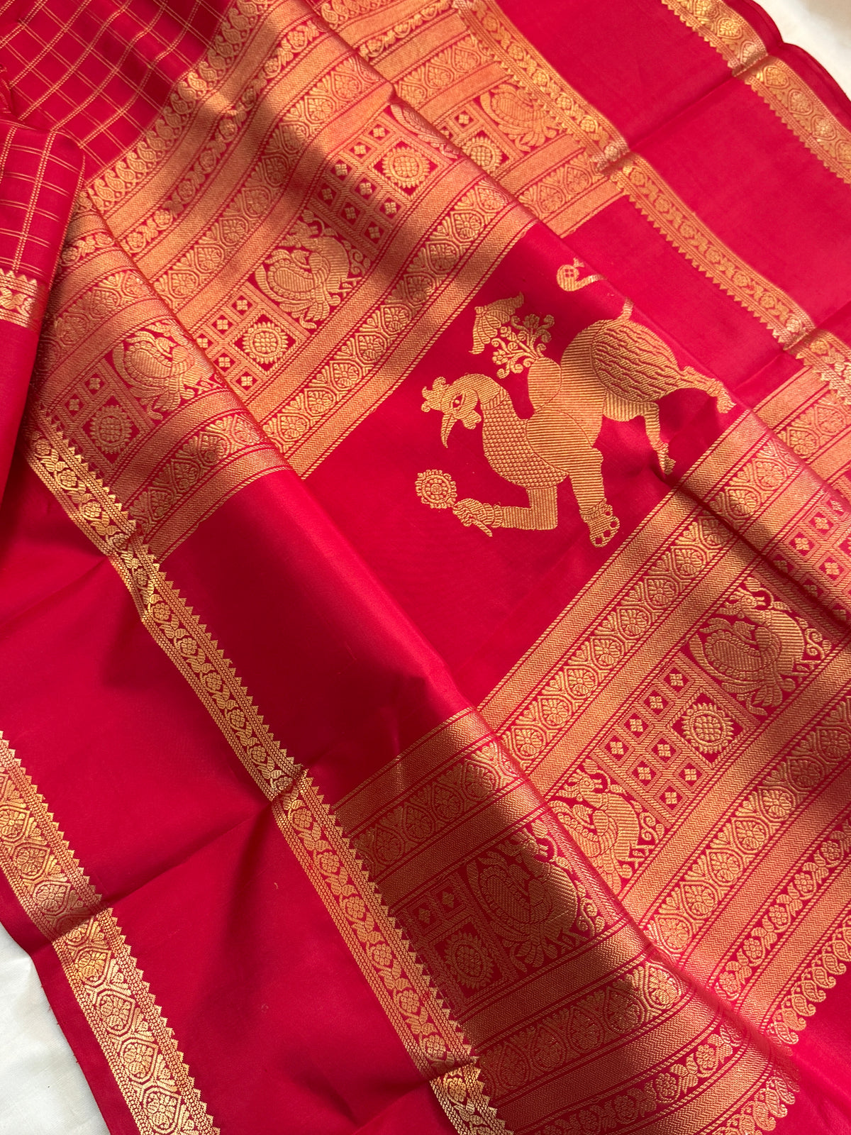 special edition- unique pallu and body zari kattam pure silk sarees clsa 12546