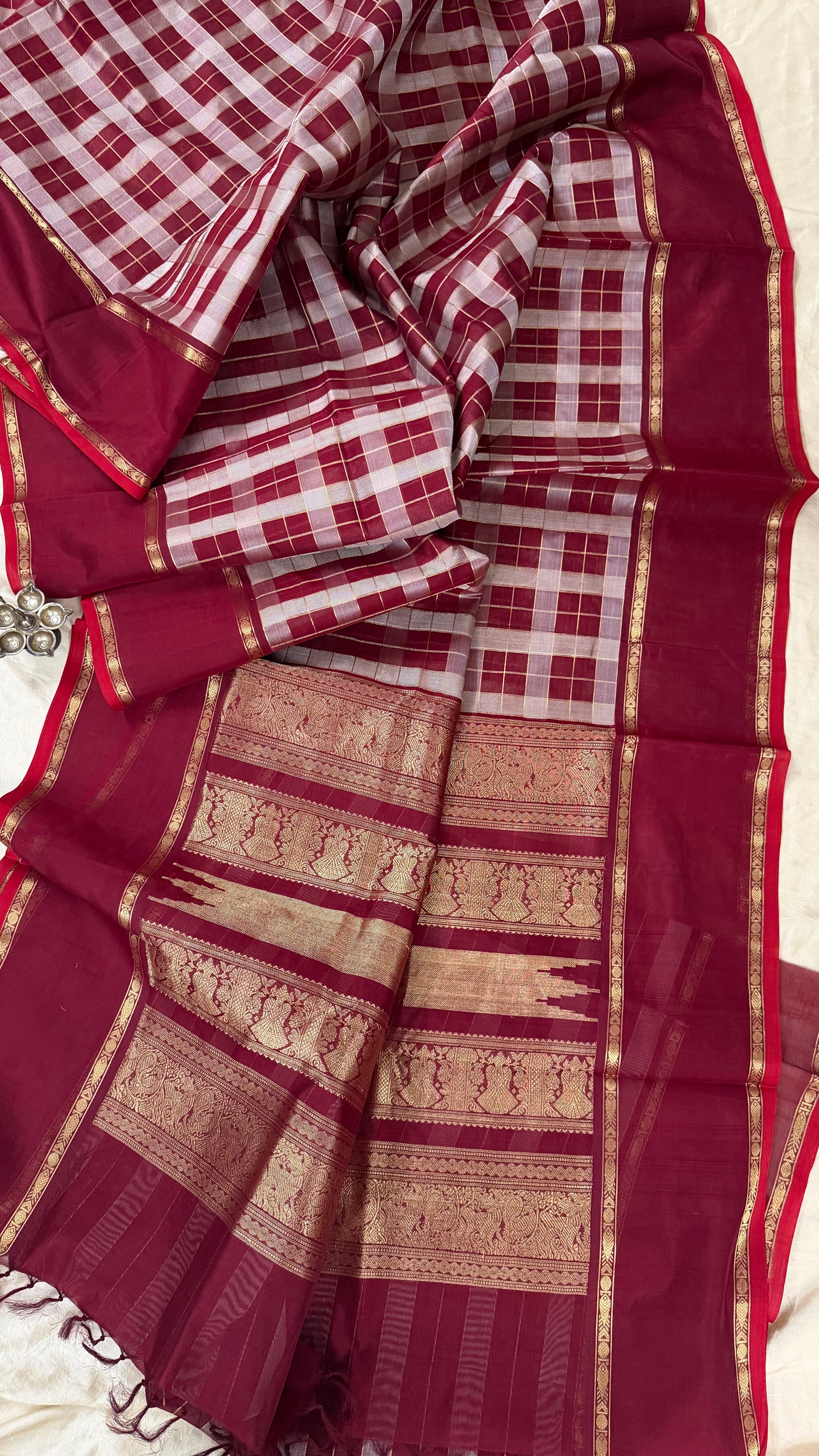 Chettinad Kattam Merton / Premium Silk Cotton CLSA5166