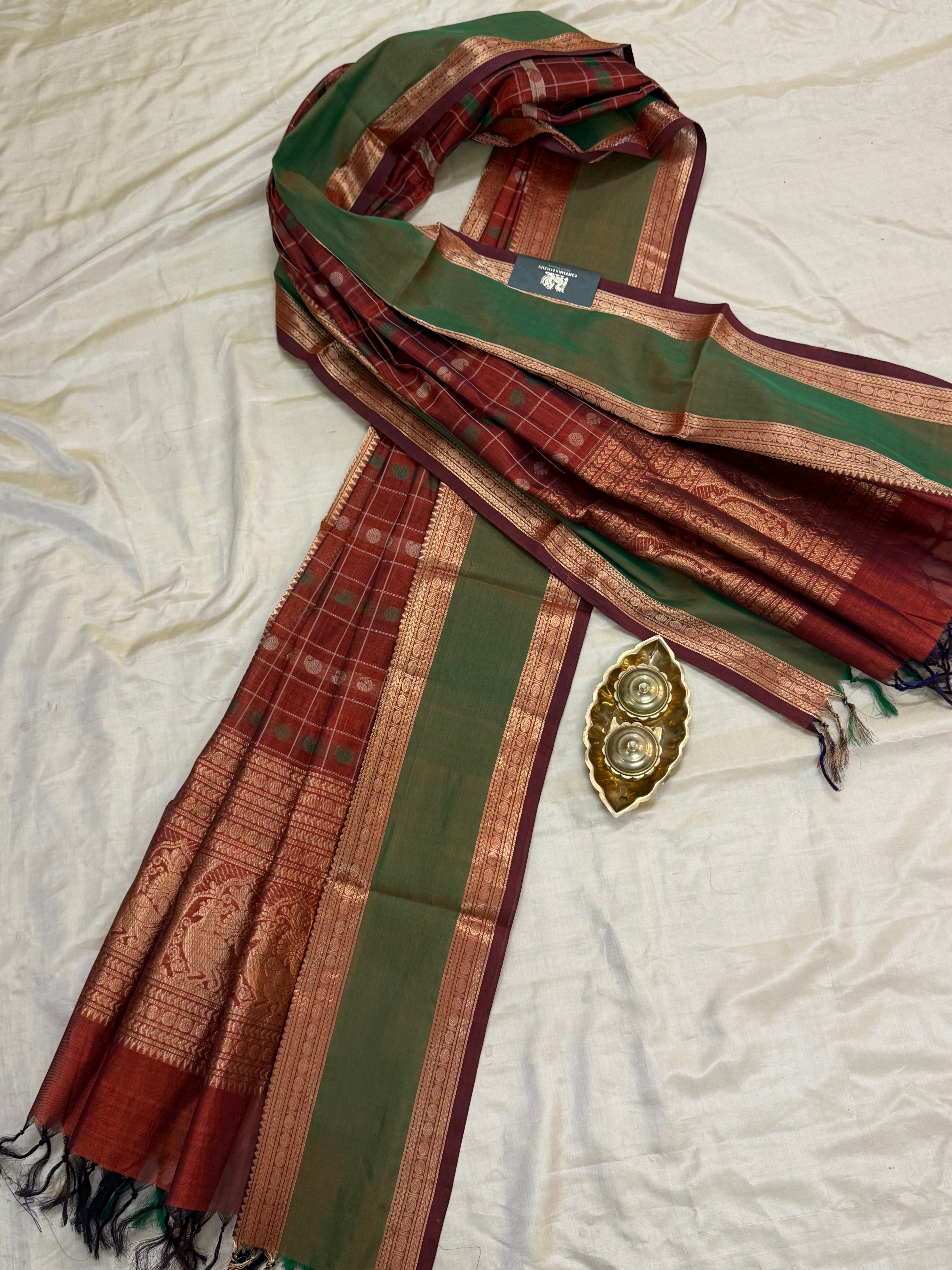 DUPPATTA IN PURE SILK COTTON/CLSA10800