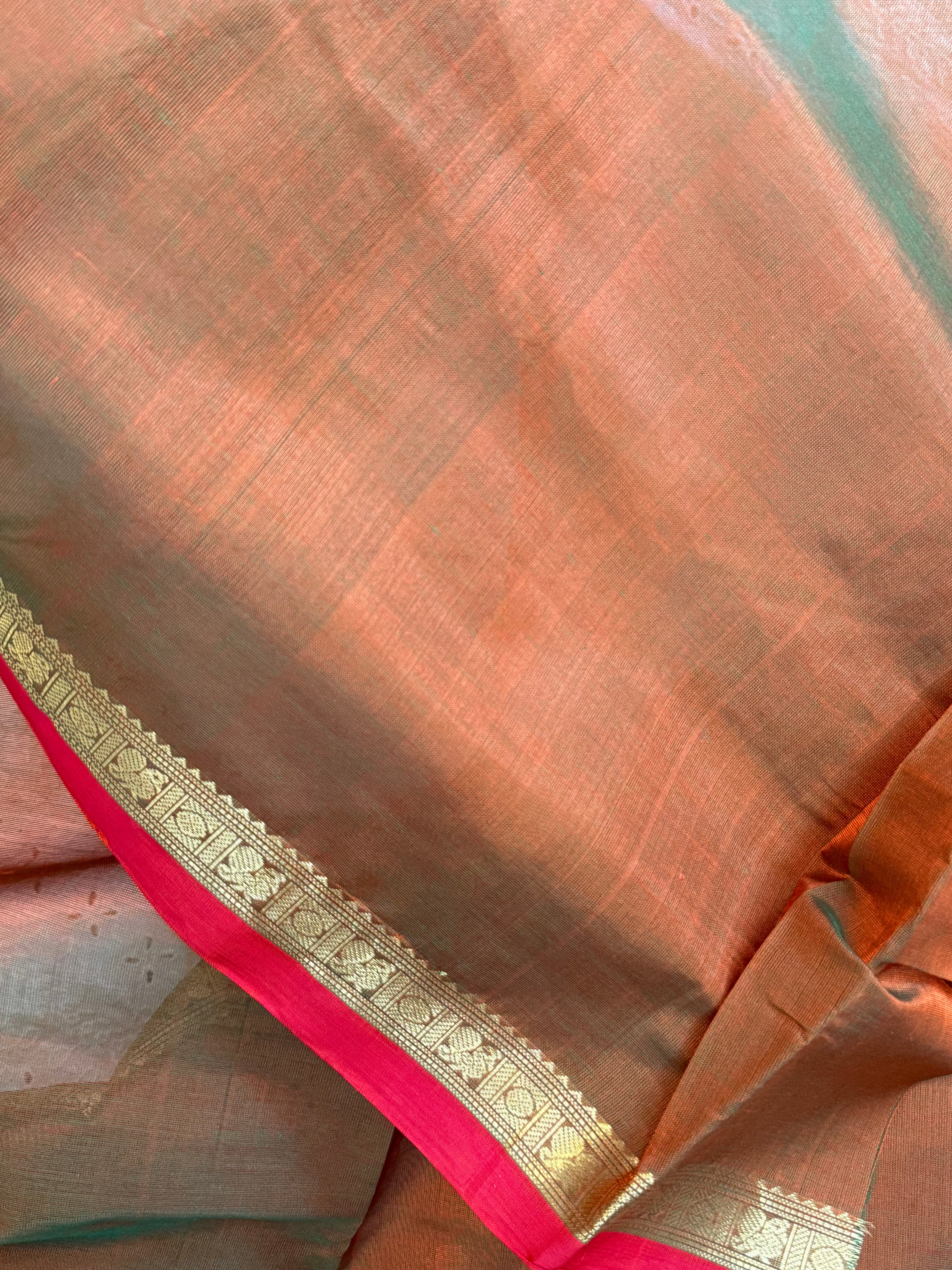 Maanthulir annam and chakram butta/ Silk Cotton