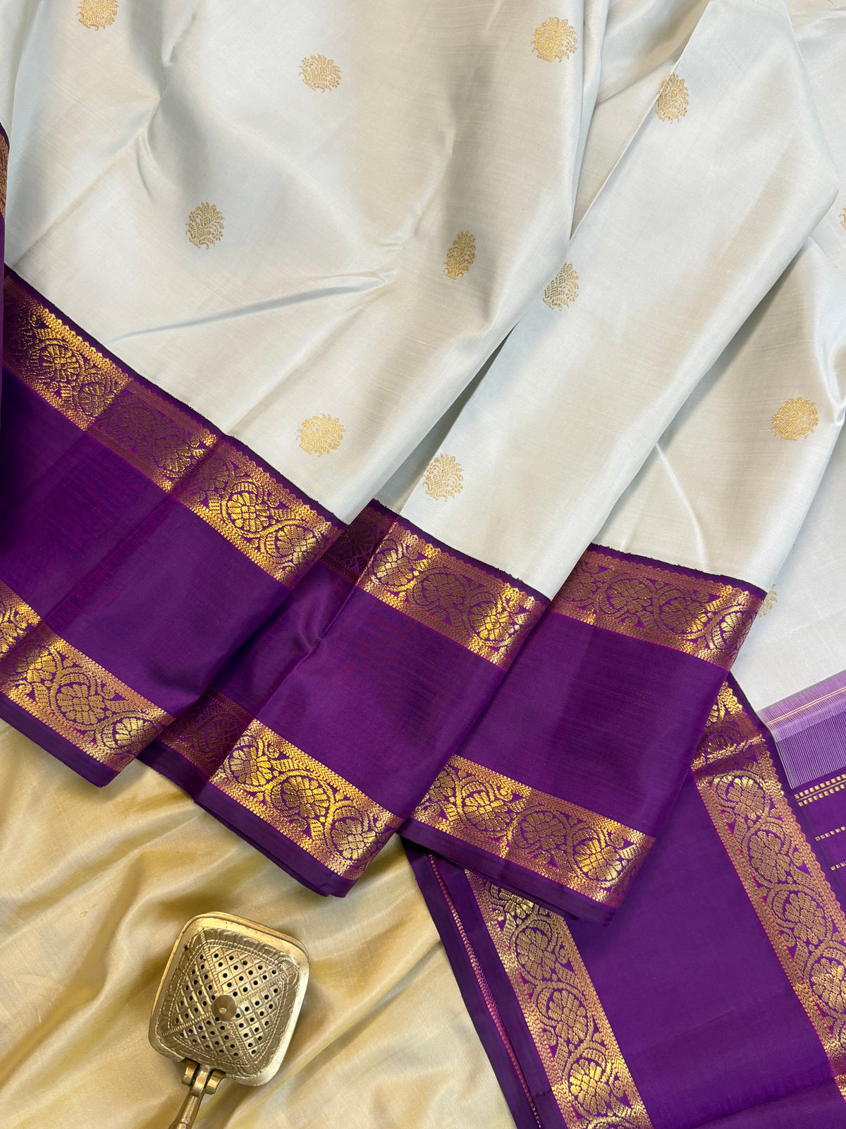 Eeyam retta pet. / pure Kanjipuram silk