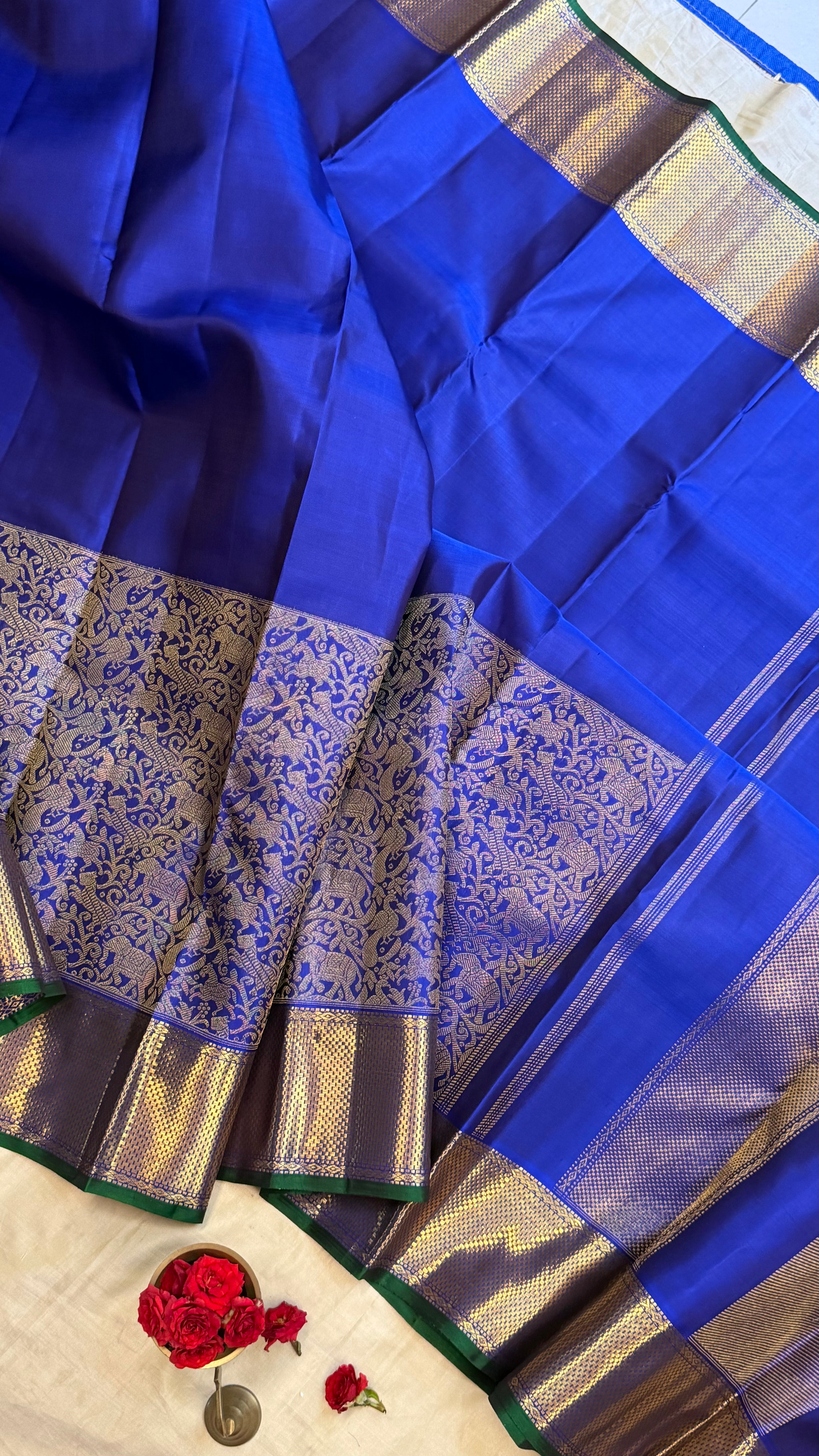Skirt border vanasingaram lic pet / Kanjipuram Silk