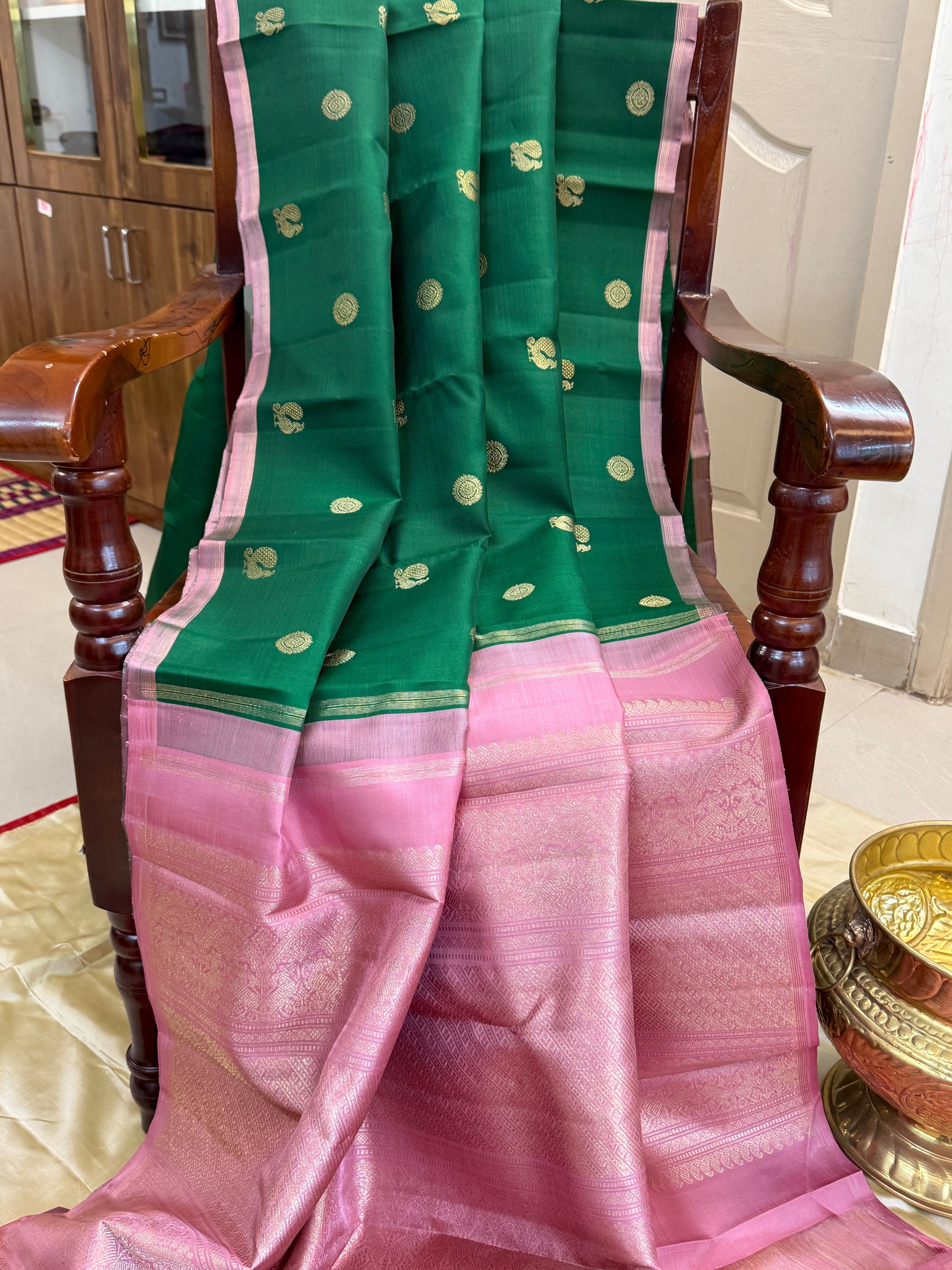 Organza silk saree / clsa 11131
