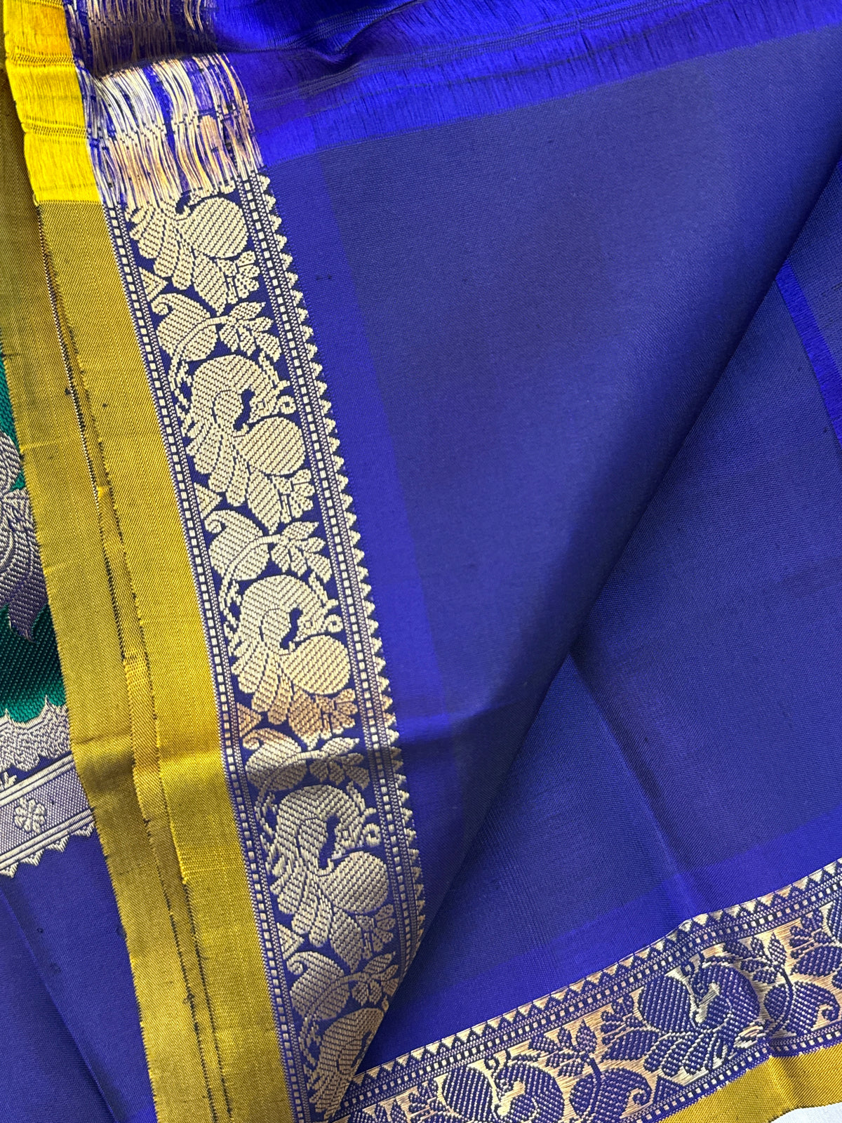 festivel edit _special edition_midnight blue / silk saree clsa 12418