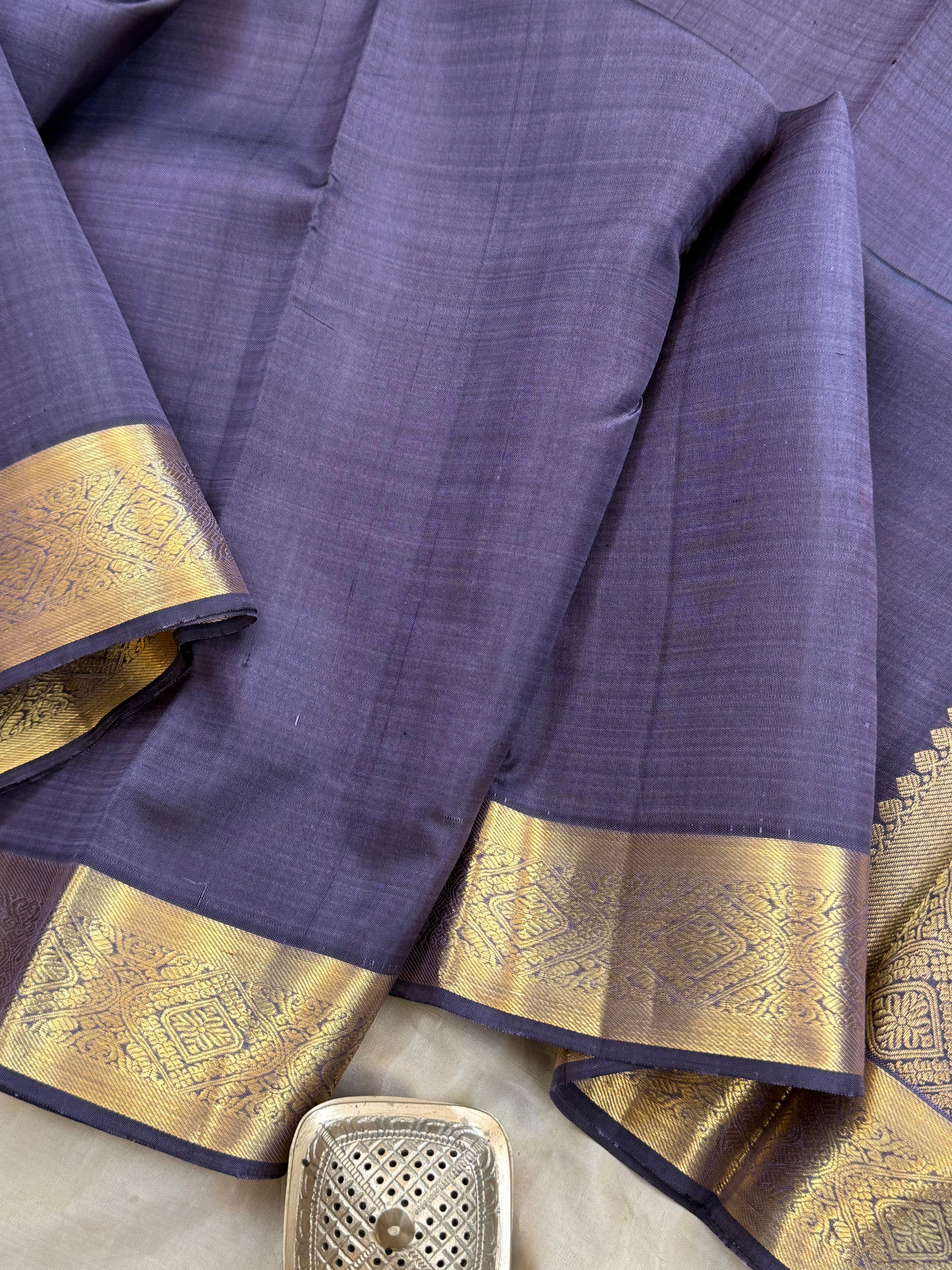 Greyish purple / Arani silk CLSA 5889