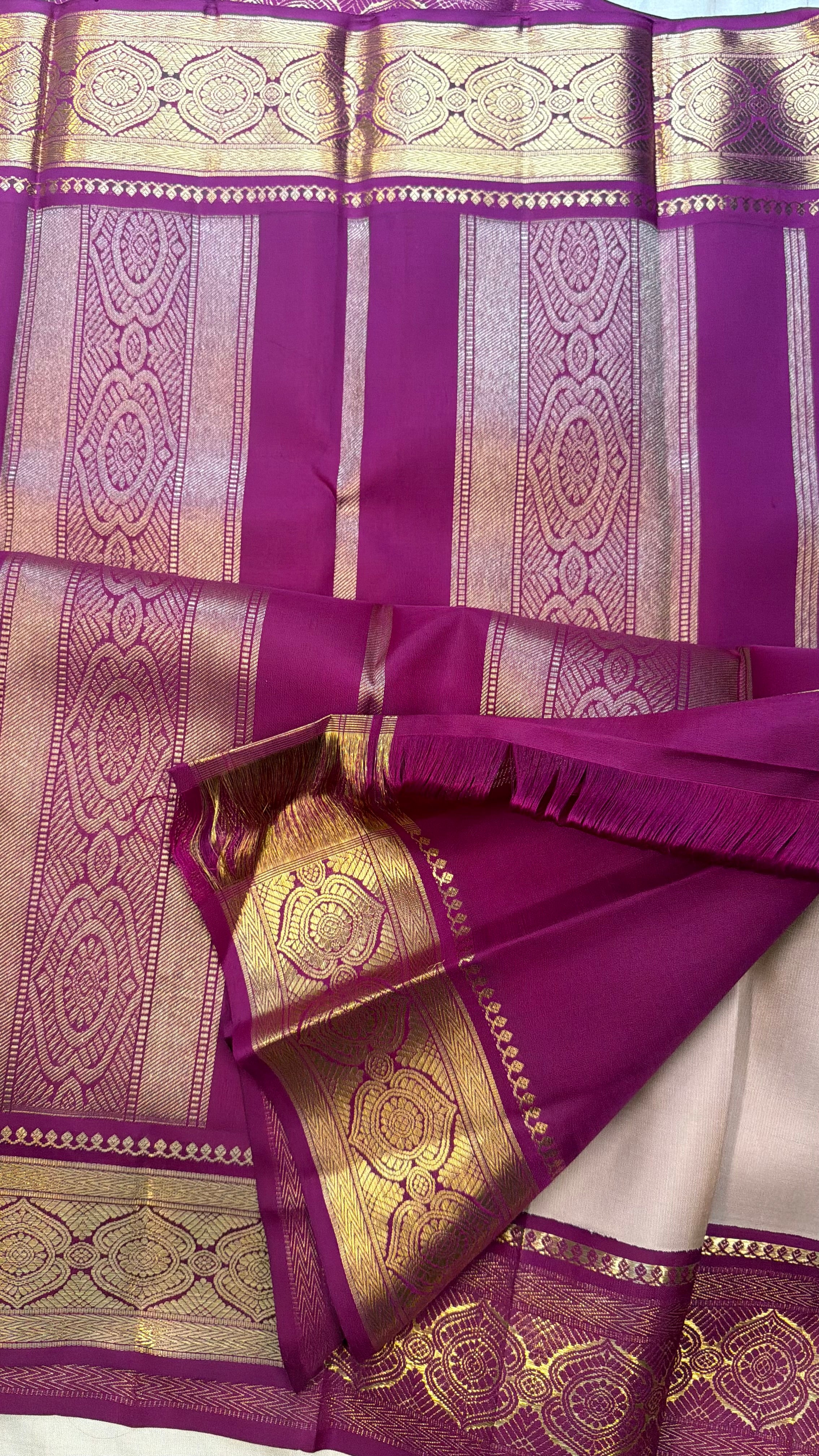Revival saree Korvai / Kanjipuram silk