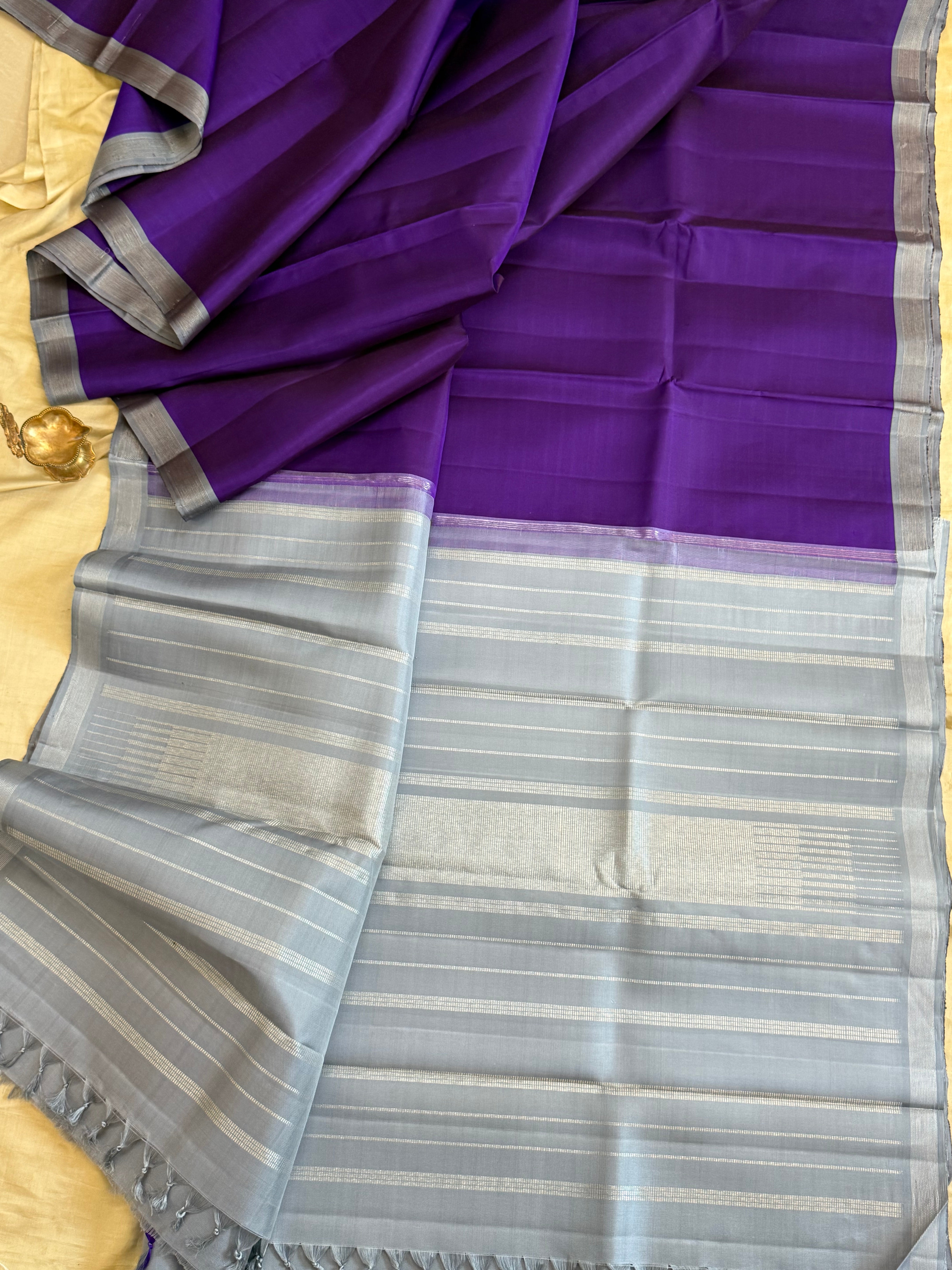 PURPLE BODY / KANCHIPURAM SILK SAREE CLSA 10921