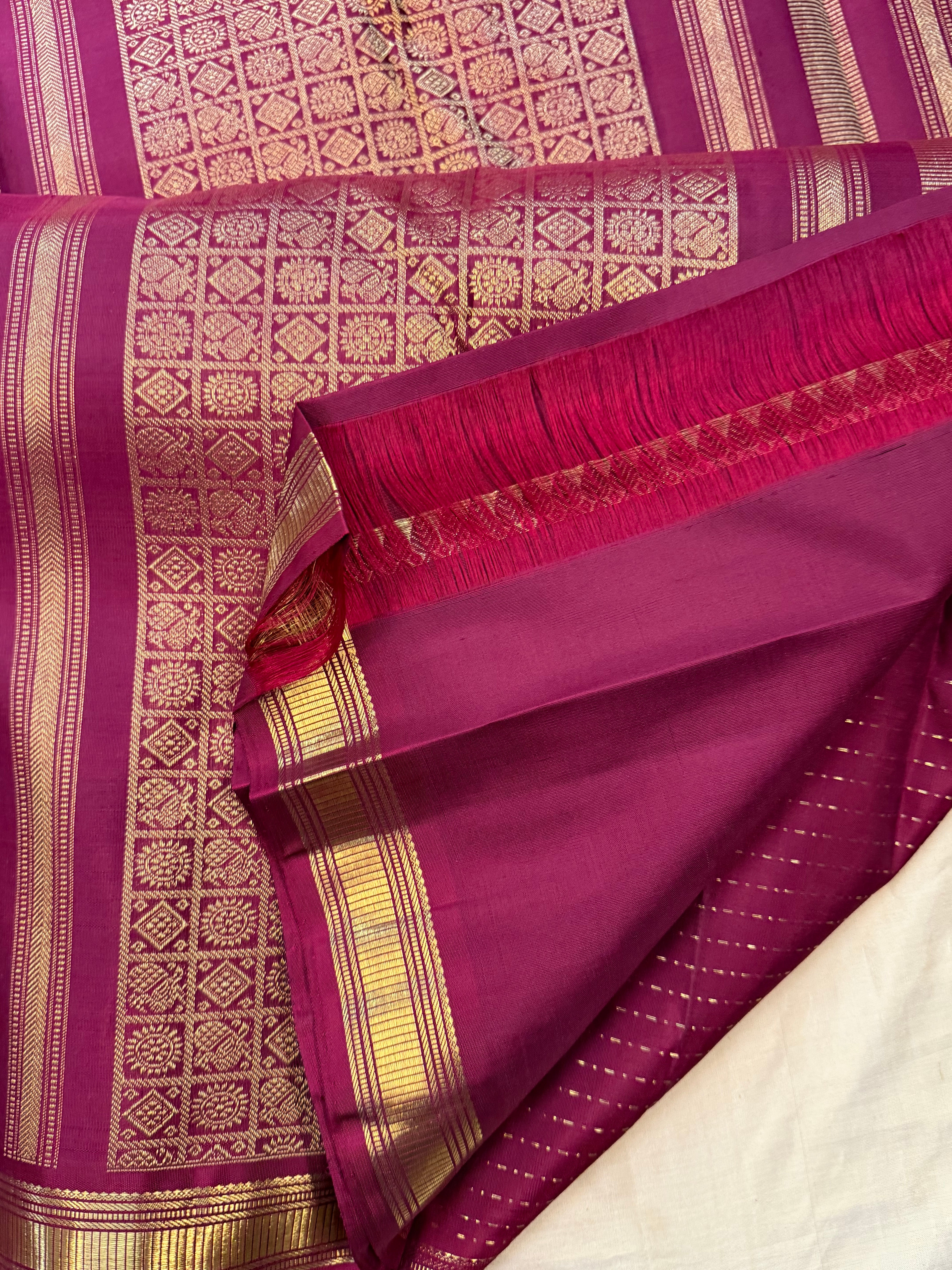 Podi color plus Butta / Kanjipuram silk