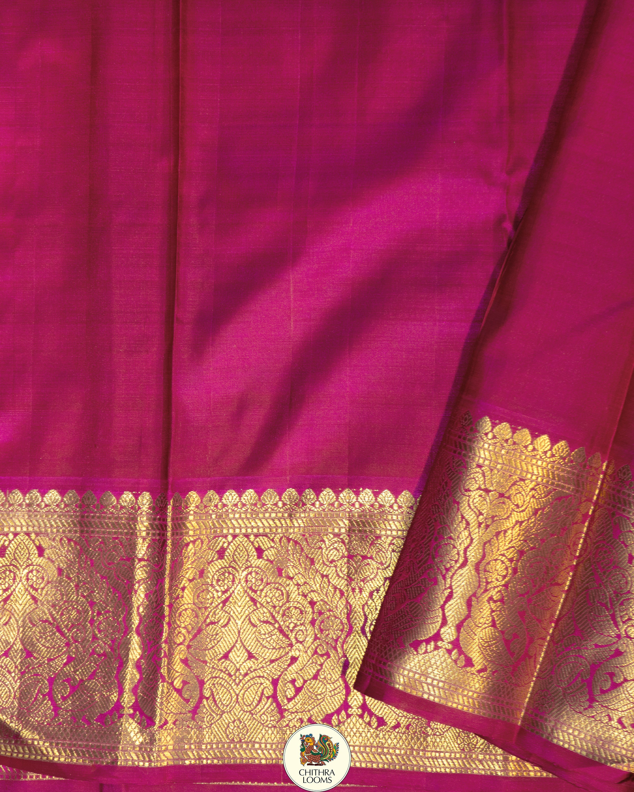 Brocade Lehariya : Bridal Kanjipuram silk