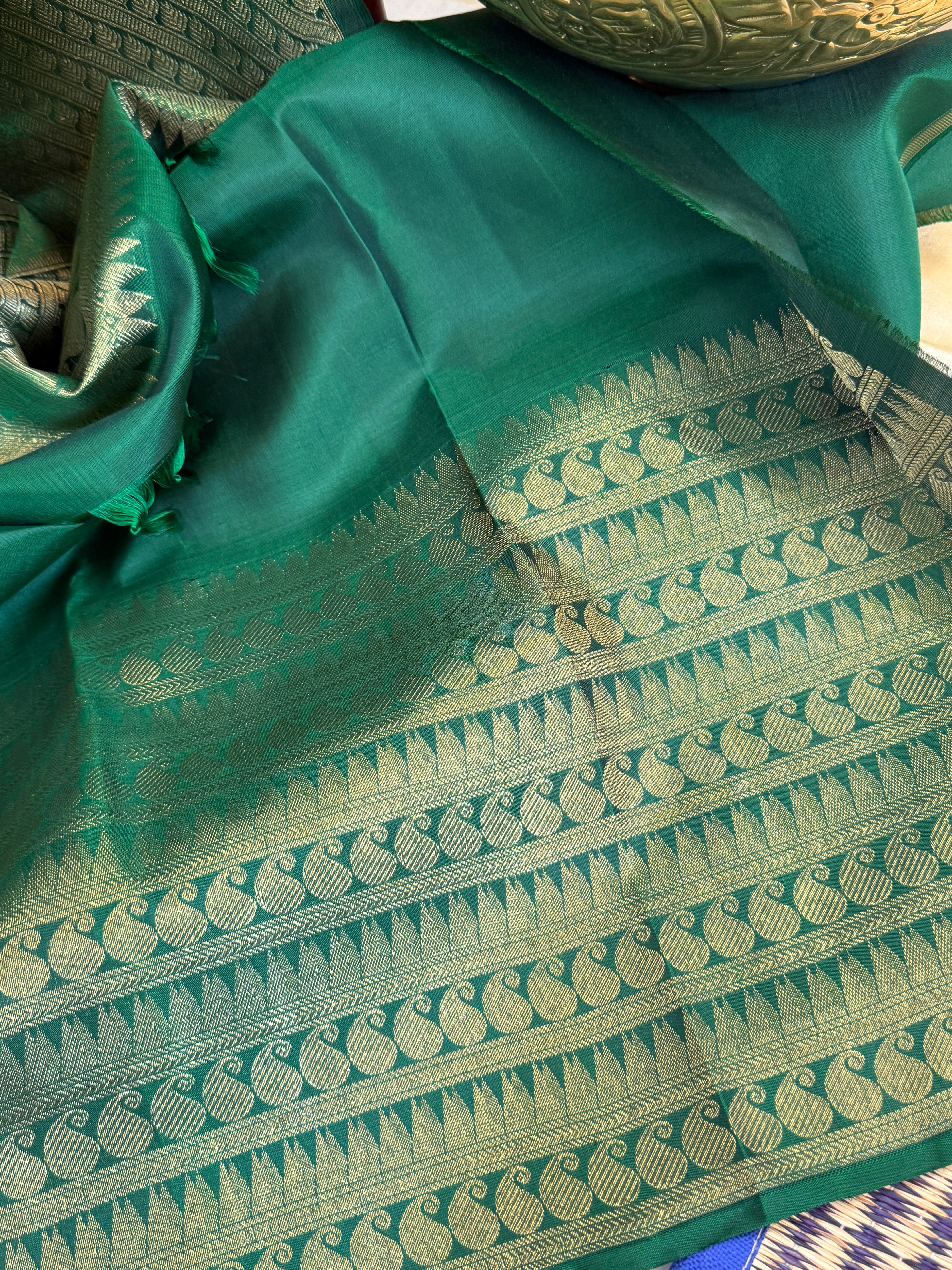 Organza silk saree / clsa 10683