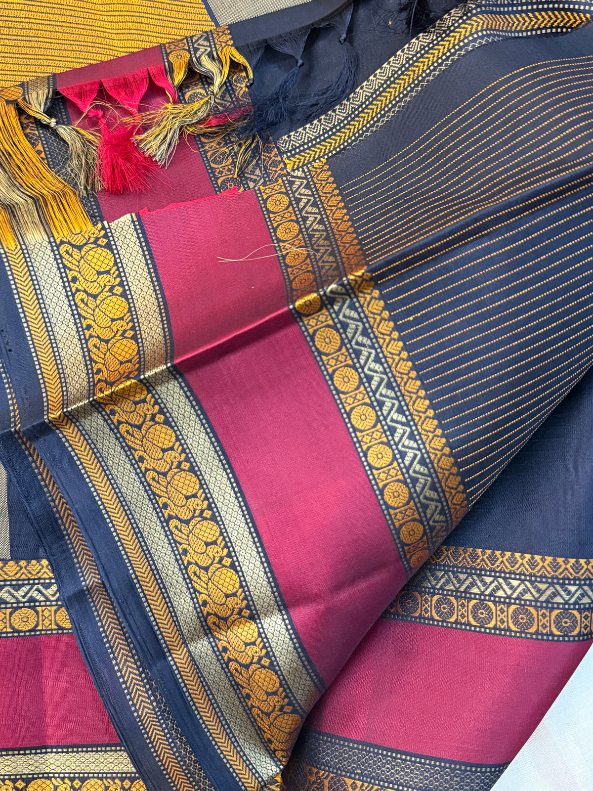 Soft silk-Thread work Kanjipuram clsa 11260