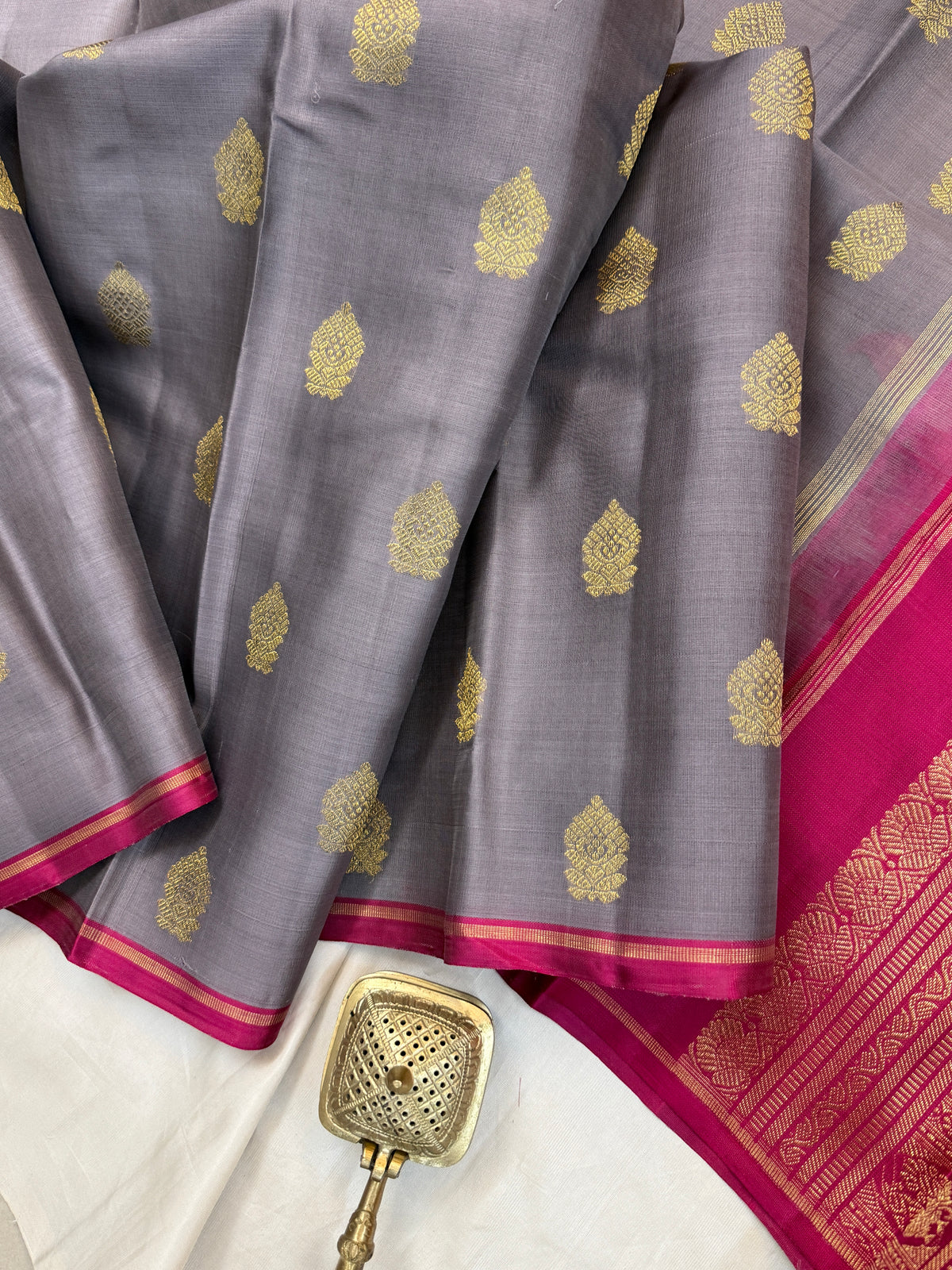 Organza / pure Zari Kanjipuram clsa12516