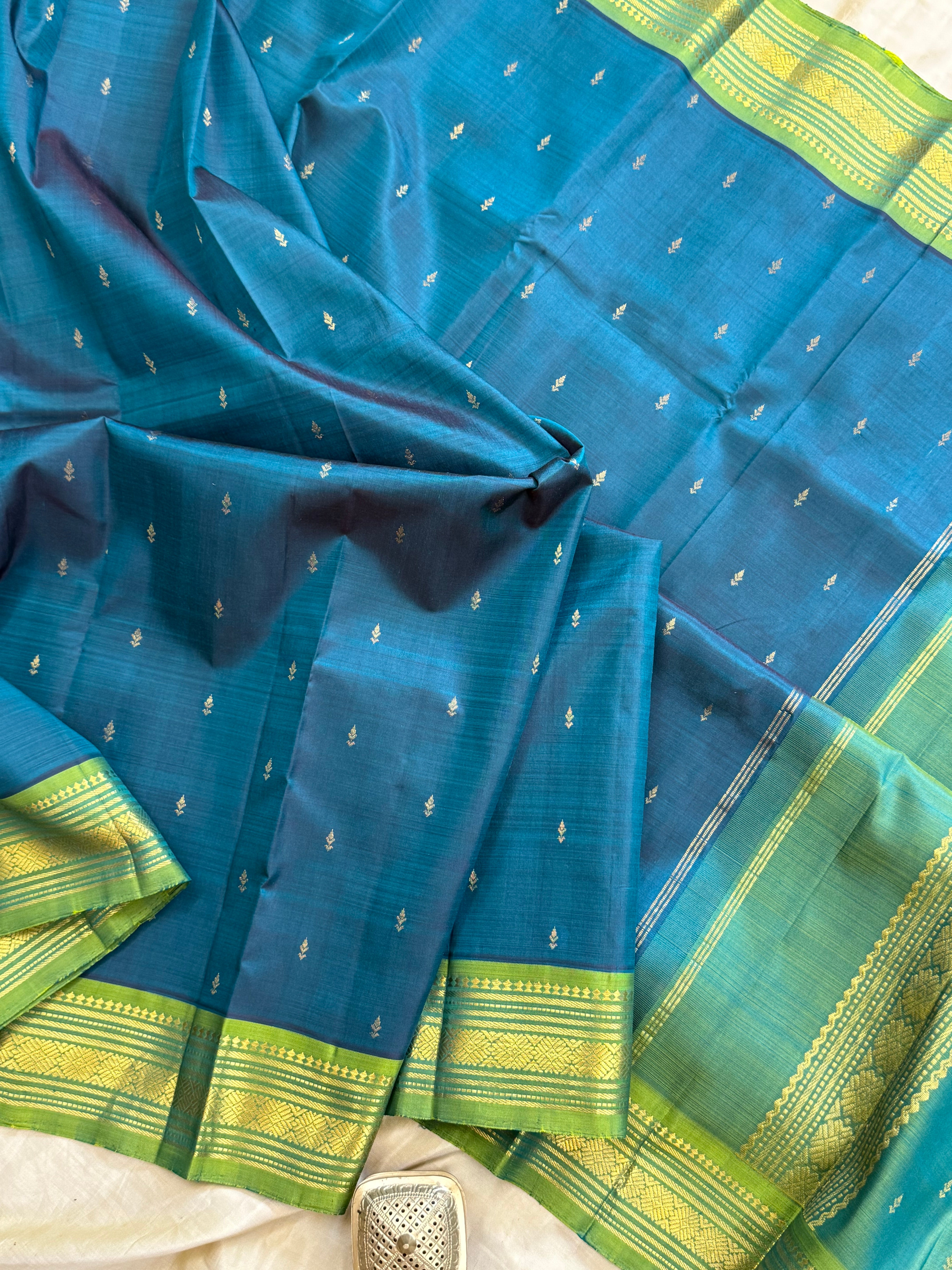 Rama blue with green border/ CLSA9933