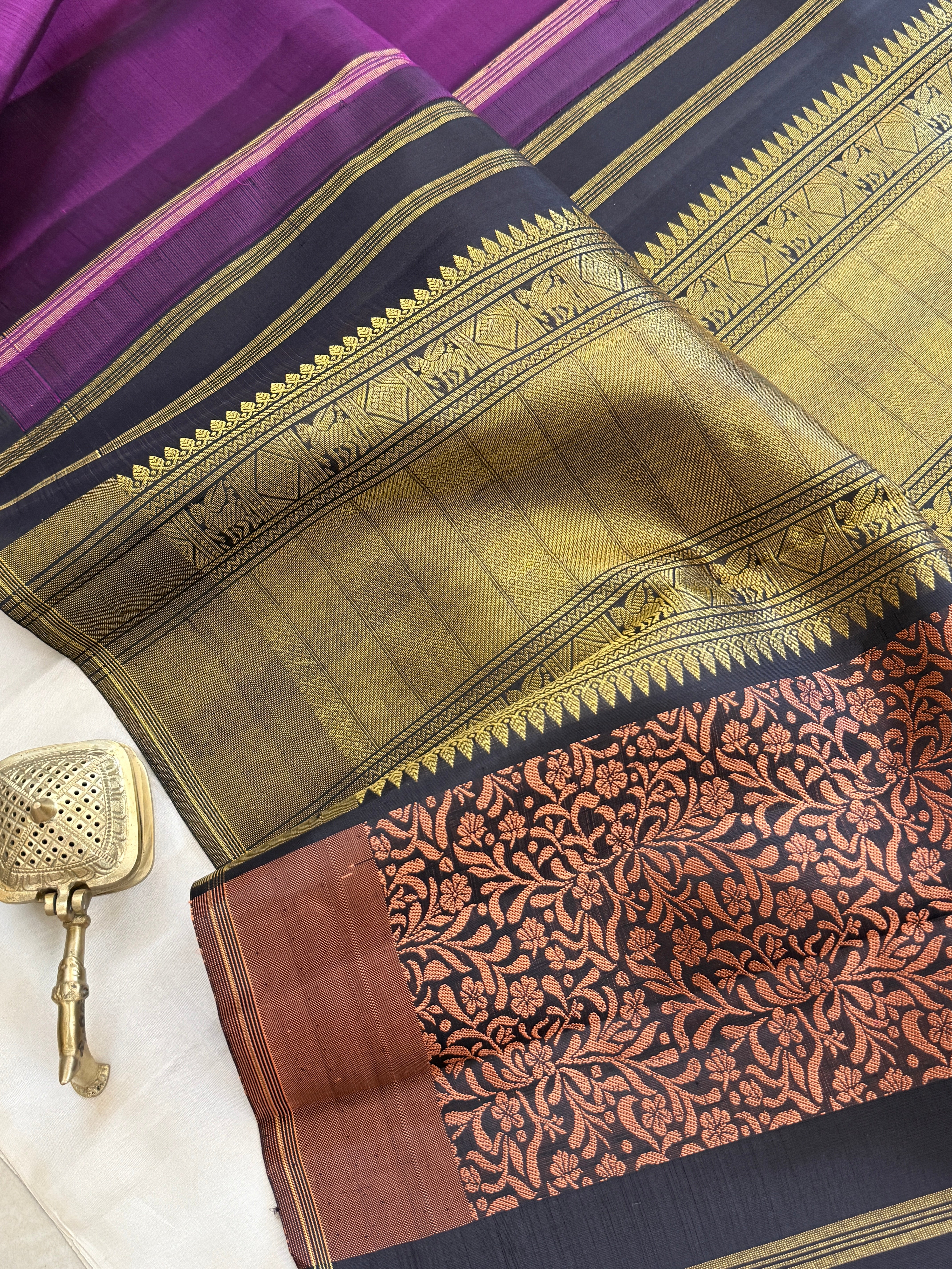 8 Kol / Kanjipuram silk saree clsa 11213