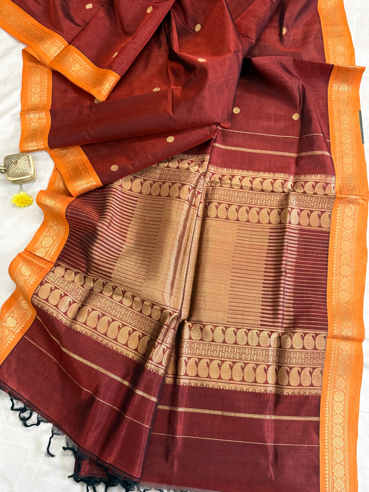 Brown and body Butta / silk cotton clsa 4658