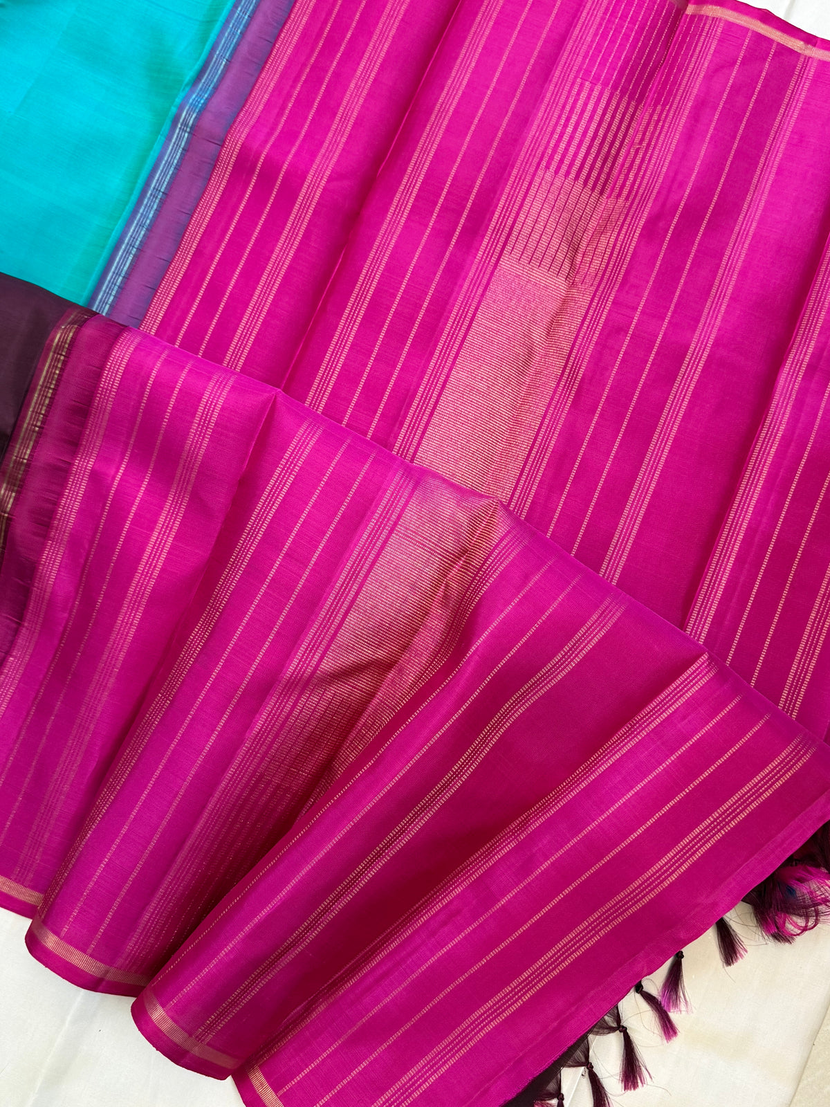 half and half korvai / Kanjipuram silk CLSA 10679