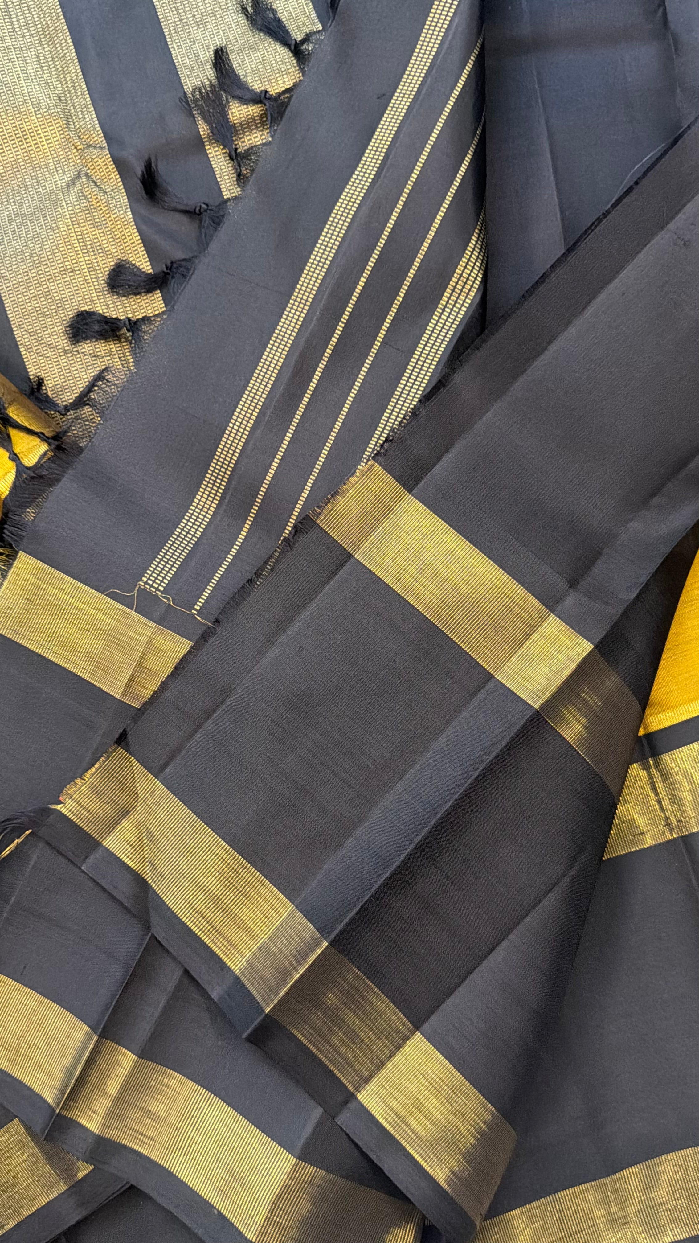 Vintage Kattam retta pet / Kanjipuram silk