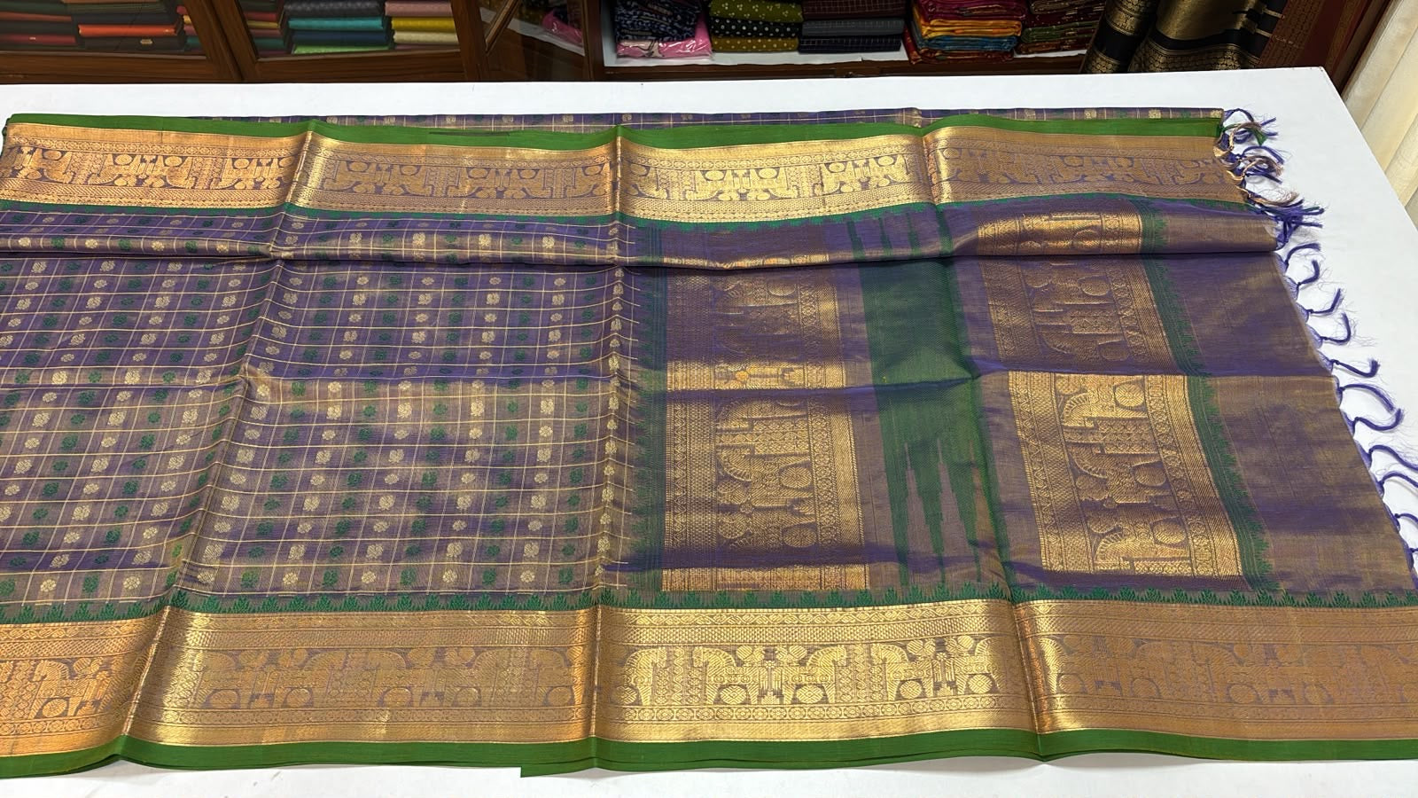Silk cotton saree