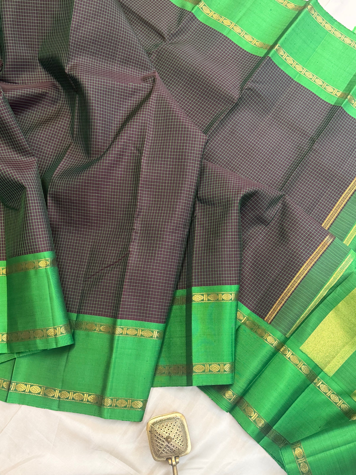 Kanchana podi Kattam /Silk Kanjipuram CLSA11395