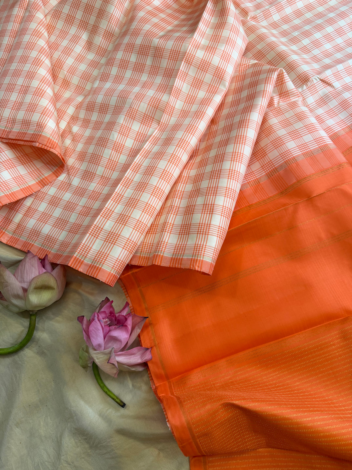 Chettinad Kattam simple pure Zari Kanjipuram clsa12780