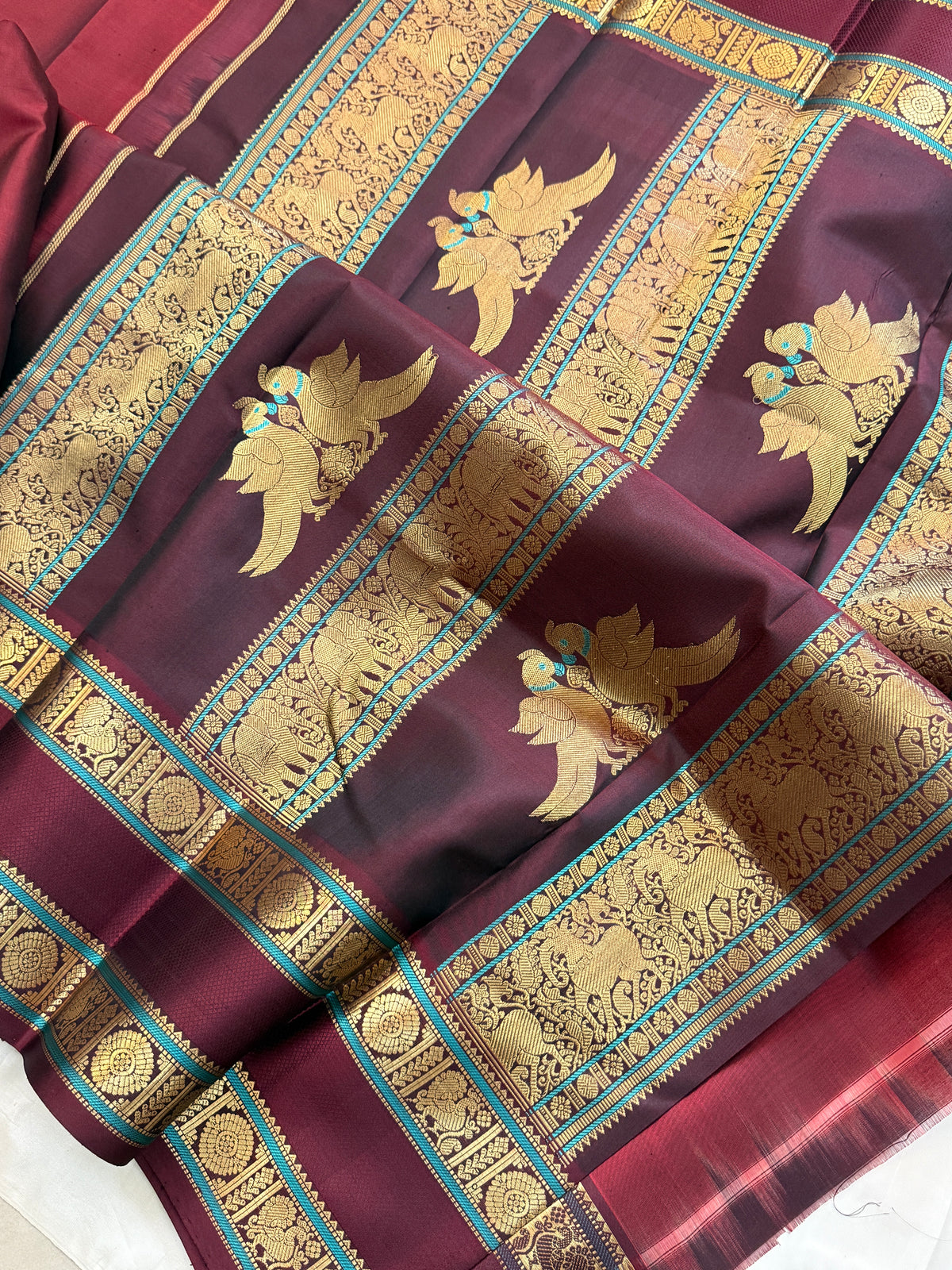 special edition- unique pallu and pure silk sarees clsa 12558