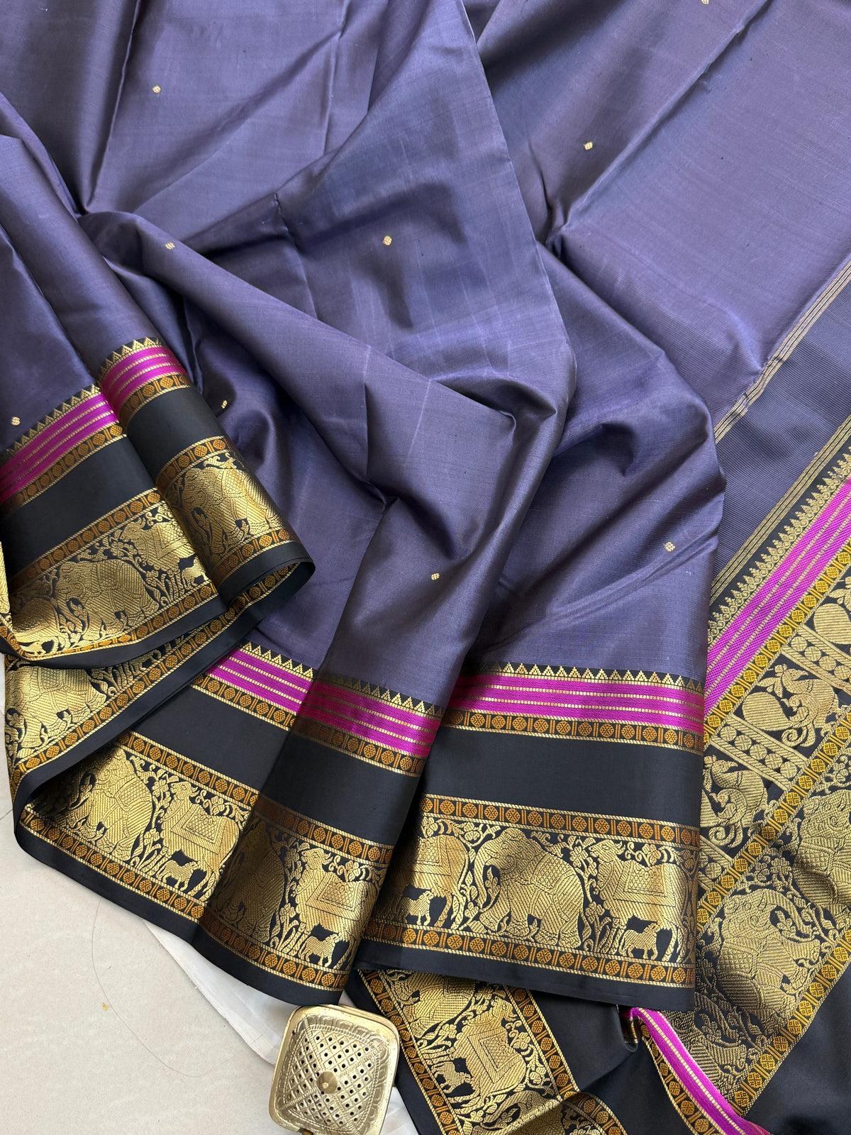 special edition- unique pallu and pure silk sarees clsa 12567