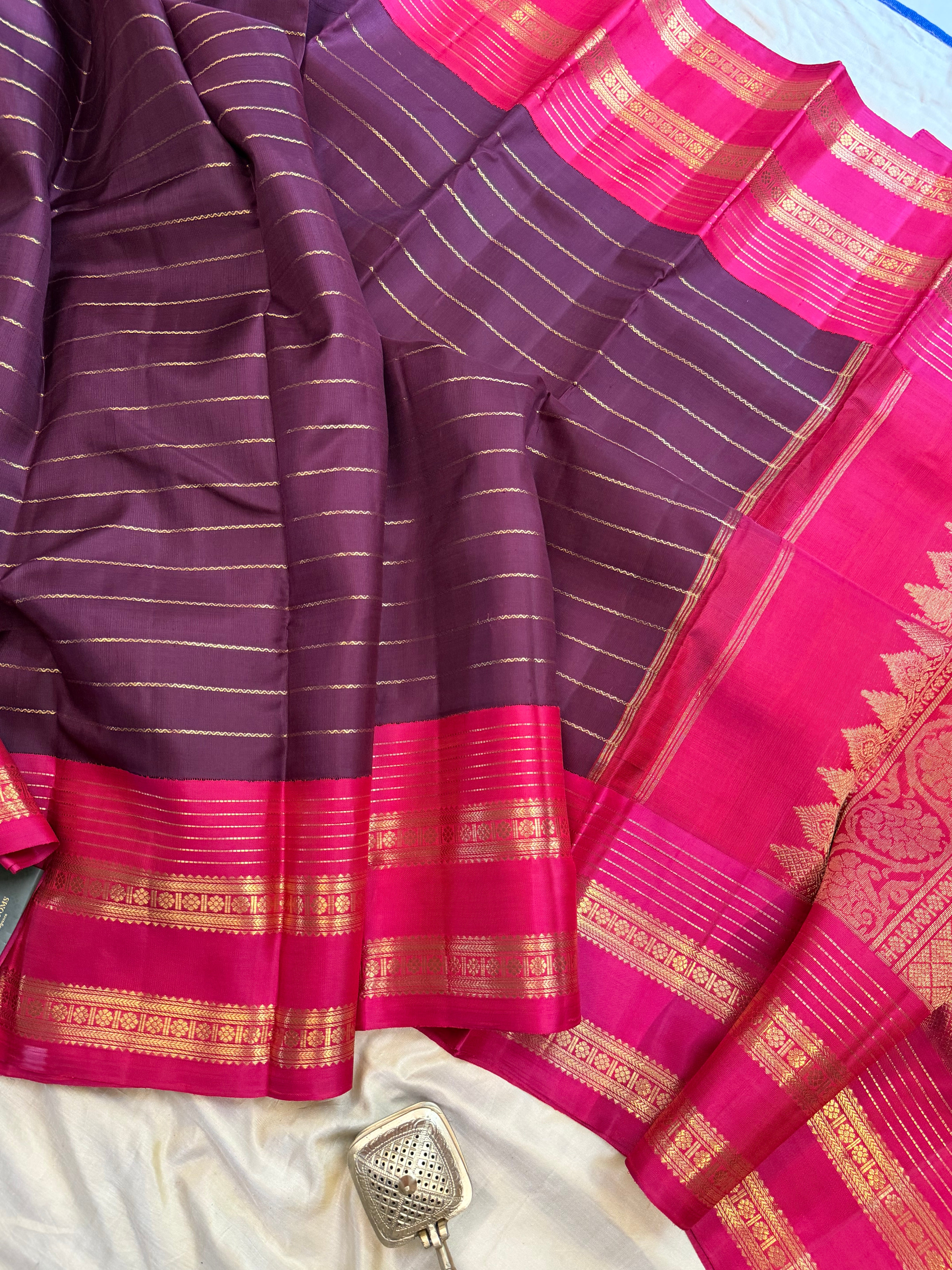 Paaku veldhari Korvai / Kanjipuram silk