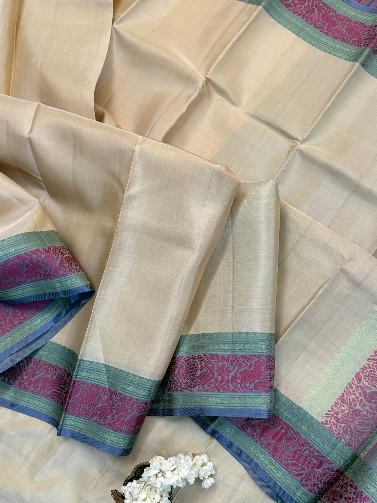 Soft silk-Thread work Kanjipuram clsa 4095