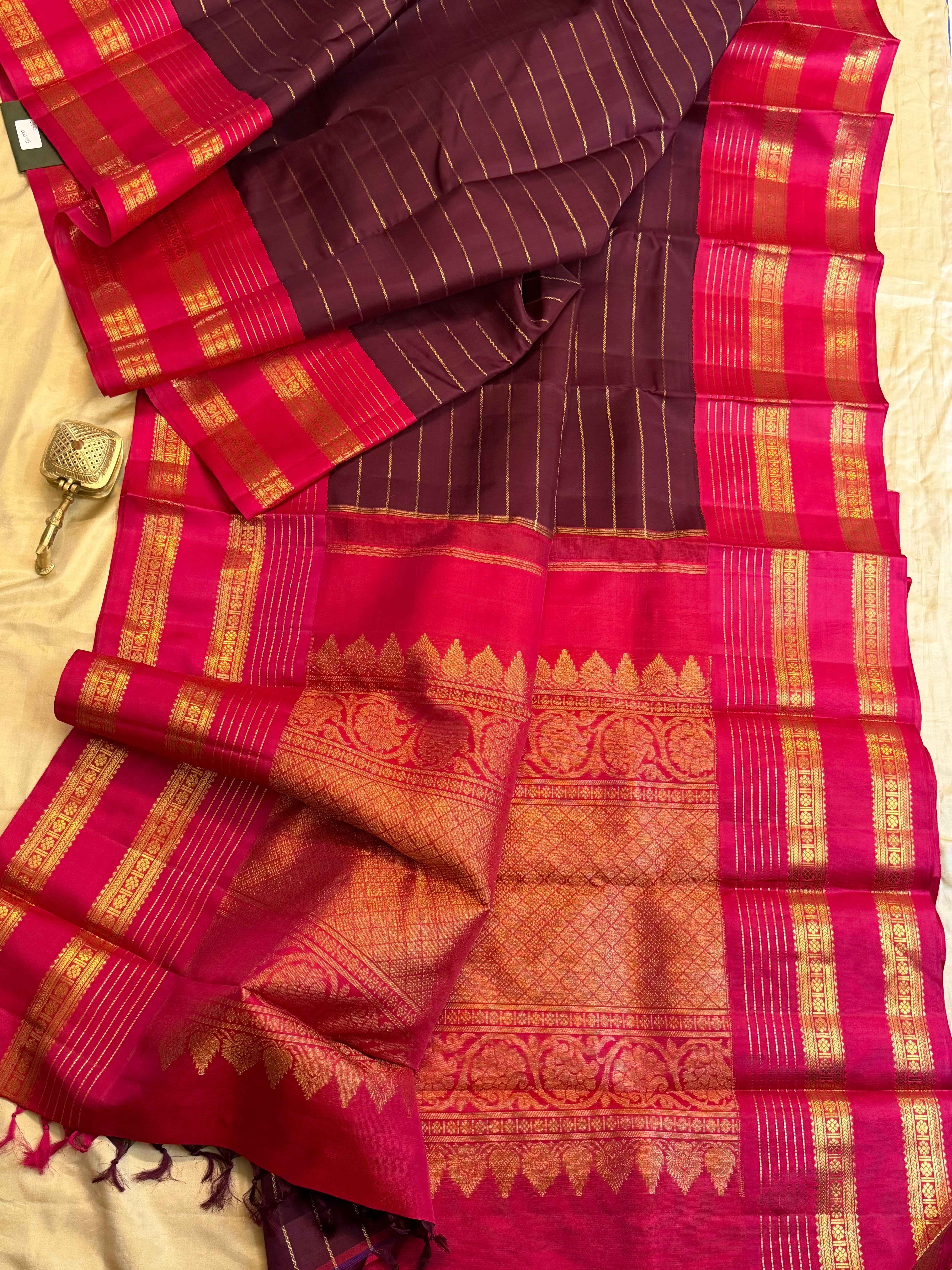 Paaku veldhari Korvai / Kanjipuram silk