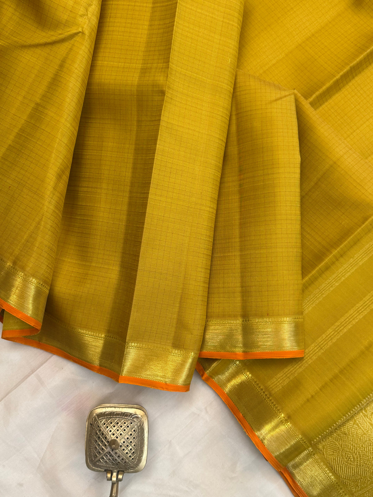 Sampanga podi Kattam / Silk Kanjipuram CLSA10359