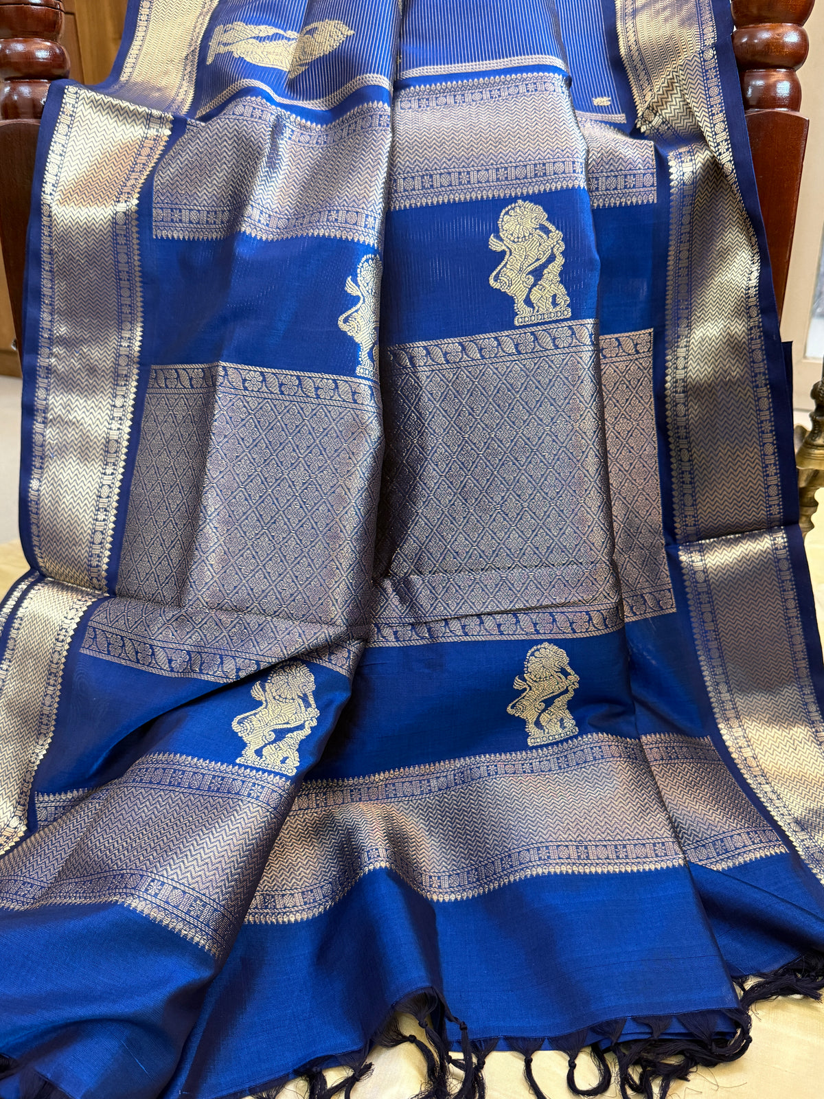 Premium silk cotton-vairaoosi with butta/clsa 12390