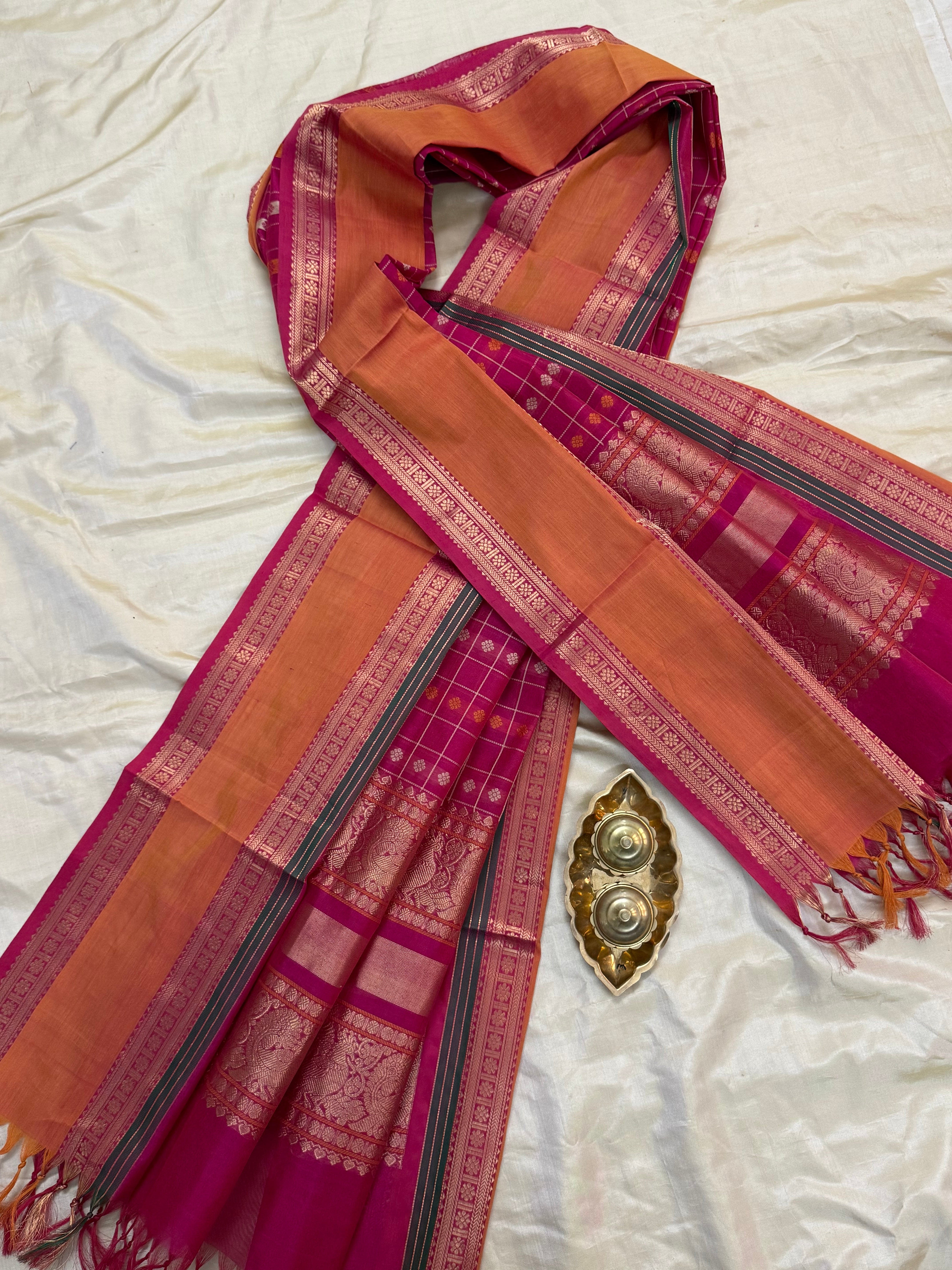 DUPPATTA IN PURE SILK COTTON/CLSA10790