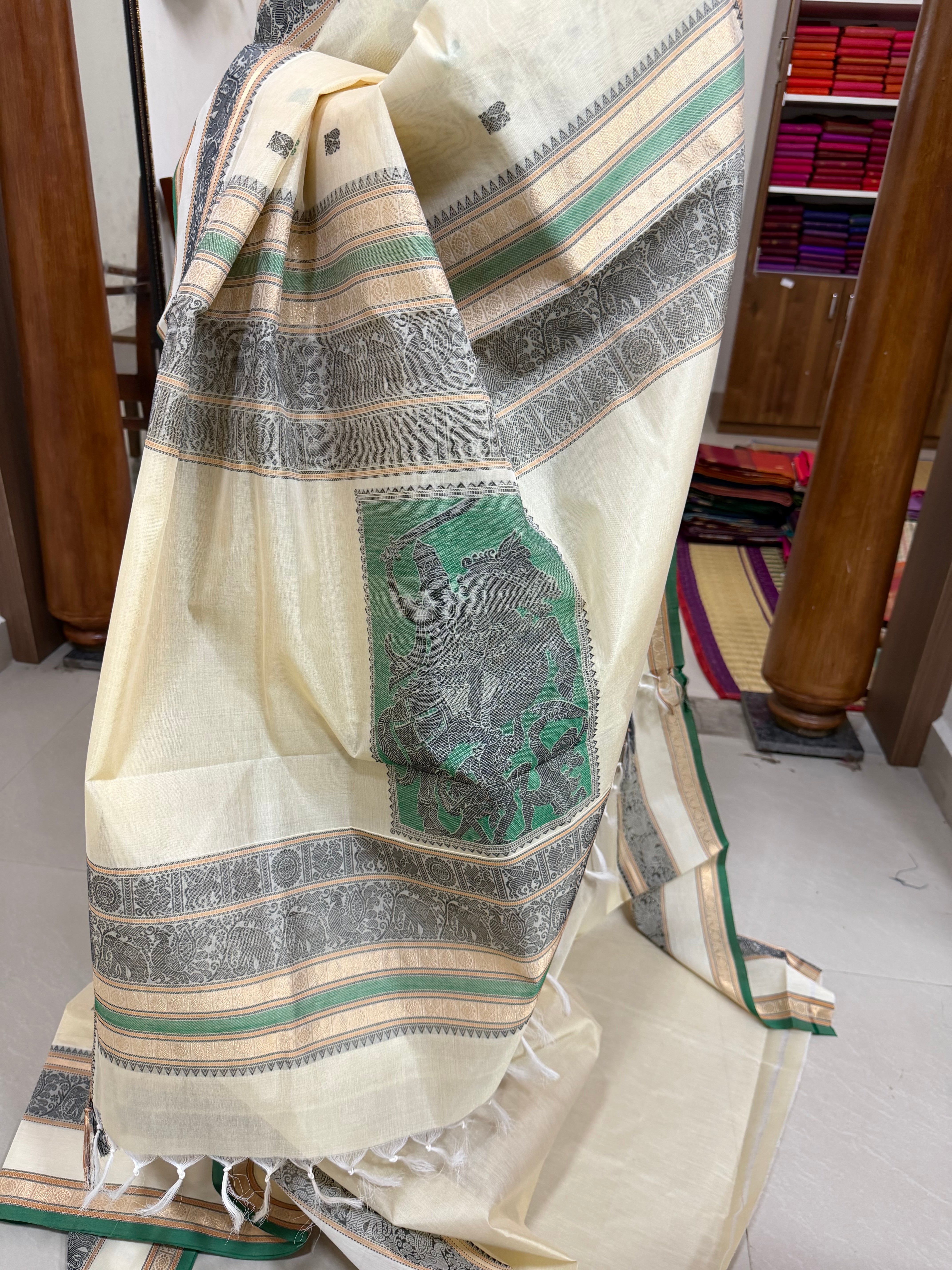 Retta pet unique palla / Onam series silk cotton