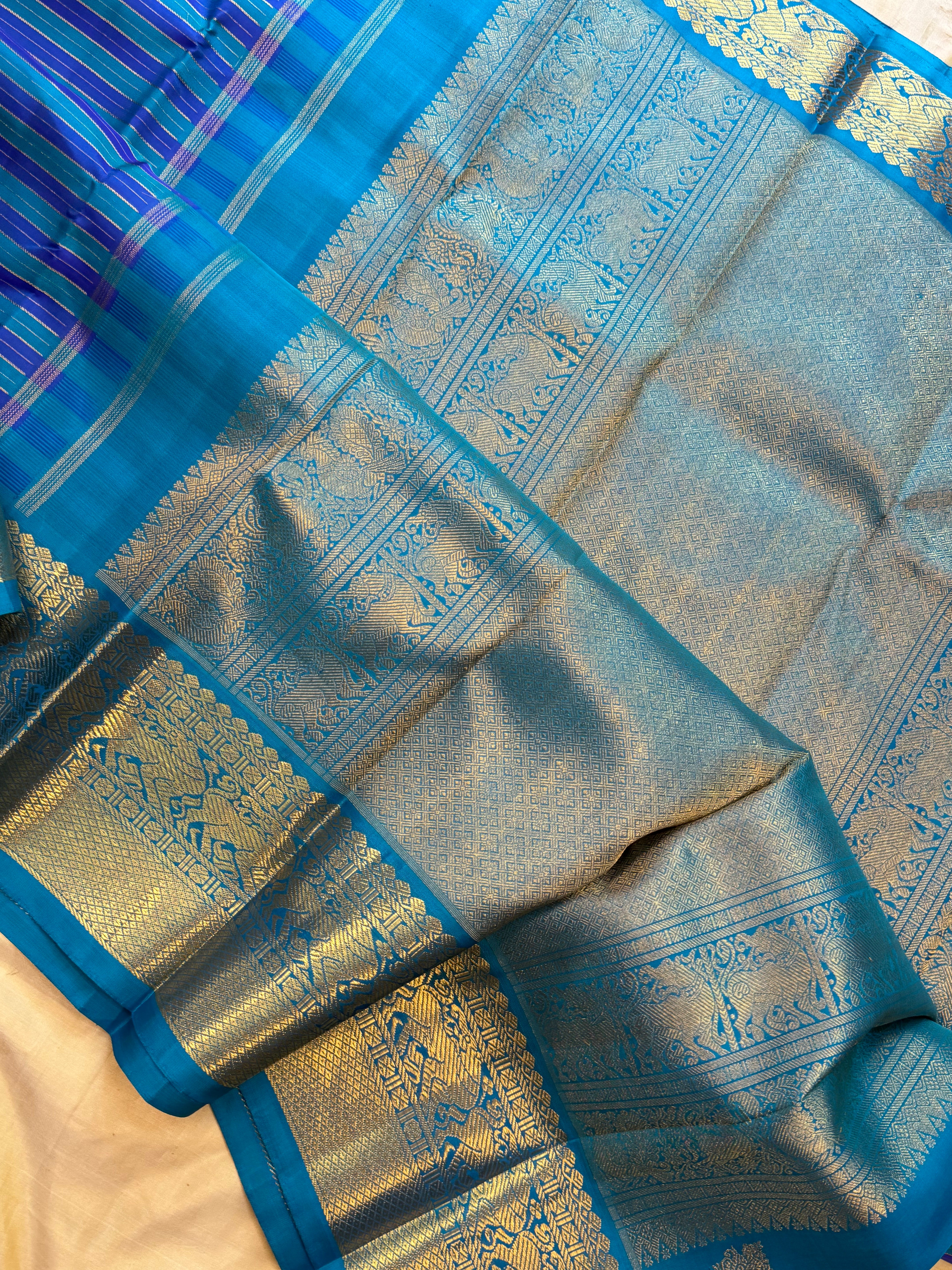 Vaalapoo savuku veldhari / Kanjipuram silk