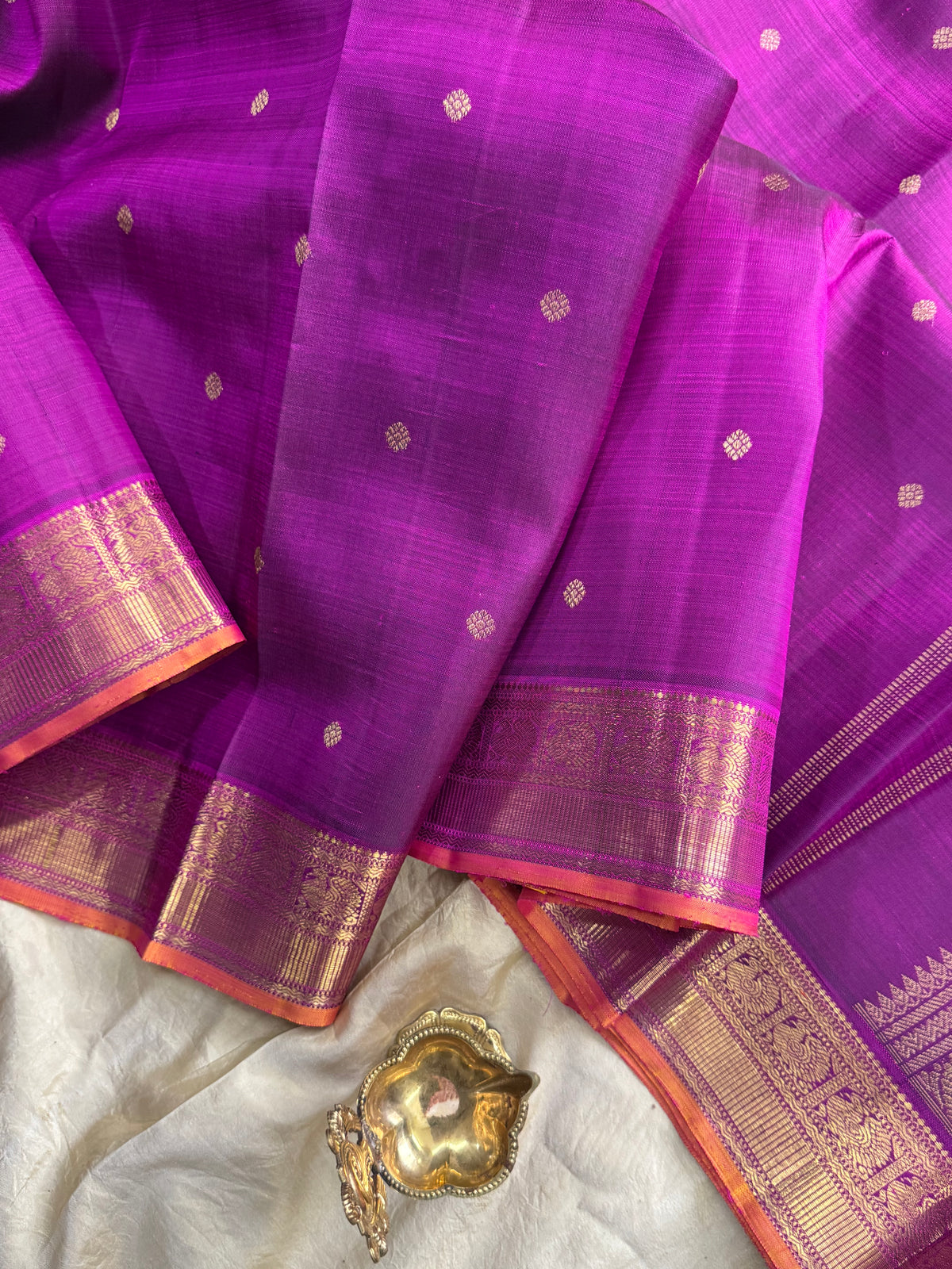 Vadamalli body with pure zari/kanjipuram silk saree clsa 11766