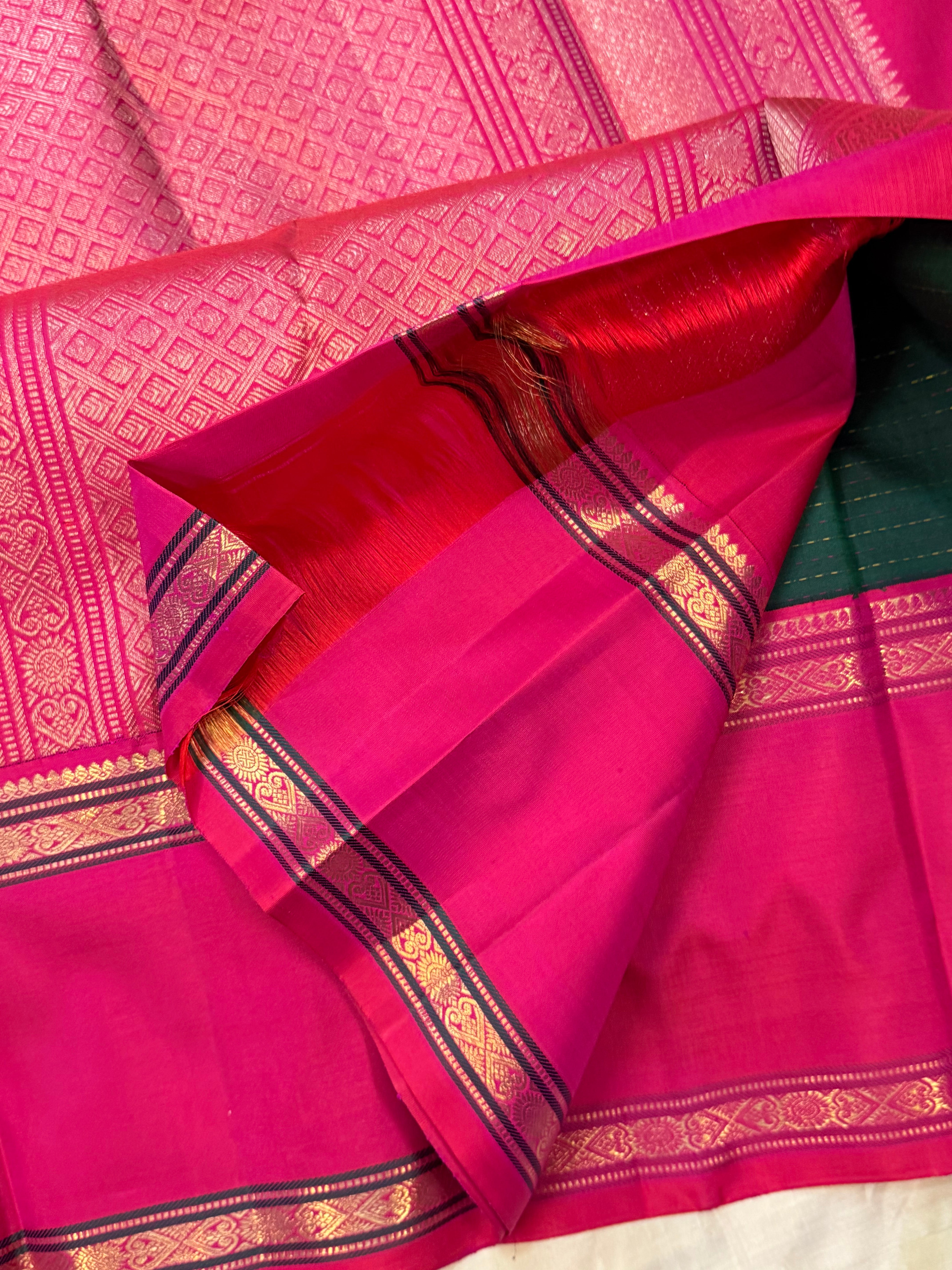 Ganga Jamuna plus Butta Korvai / Kanjipuram silk