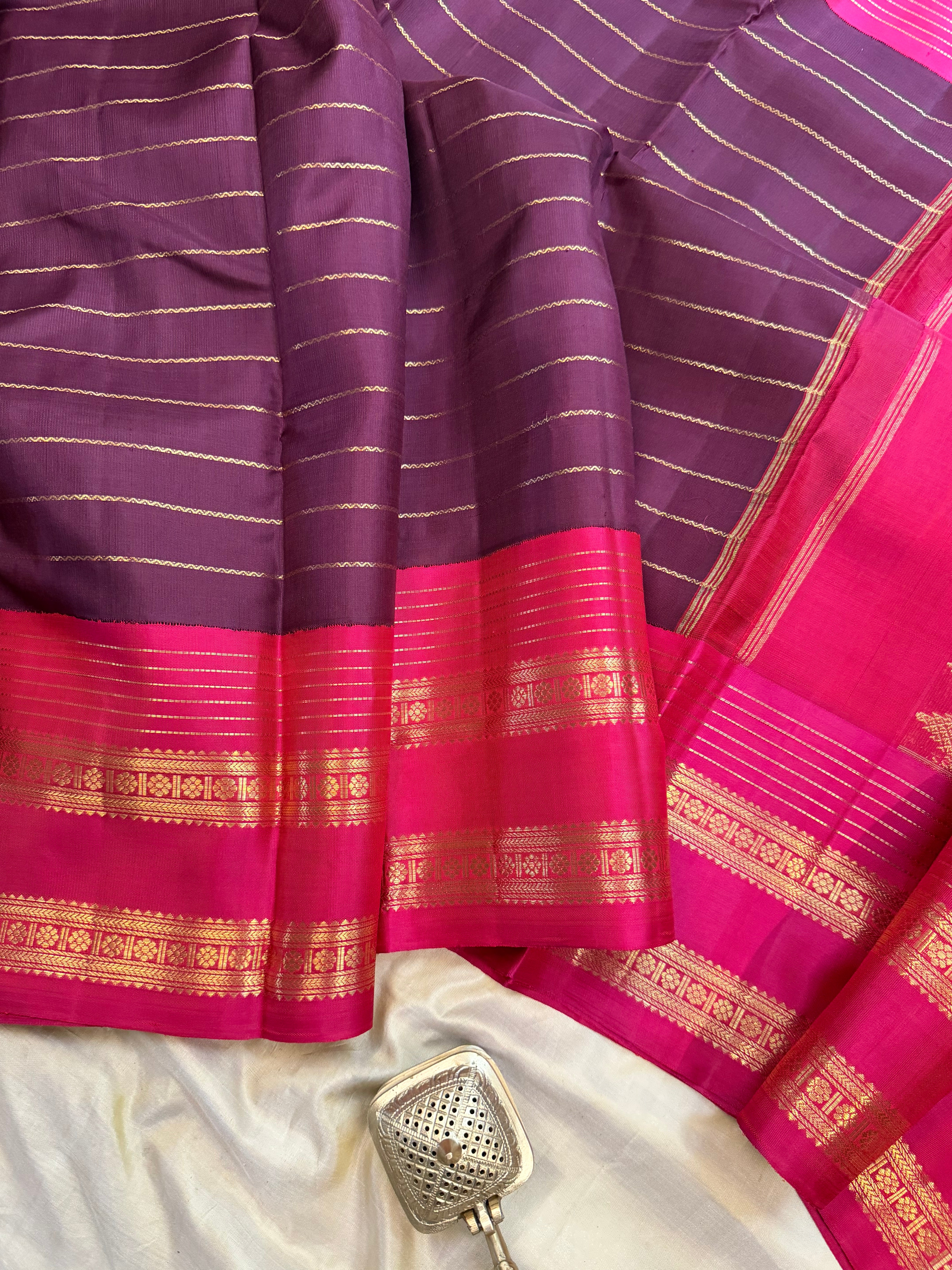 Paaku veldhari Korvai / Kanjipuram silk