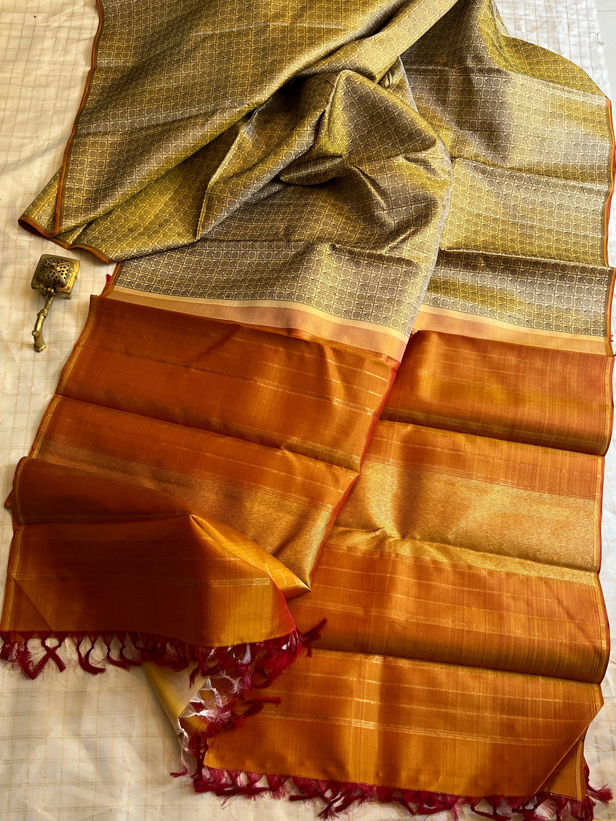 1000 butta/ kanjivaram silk clsa 12754