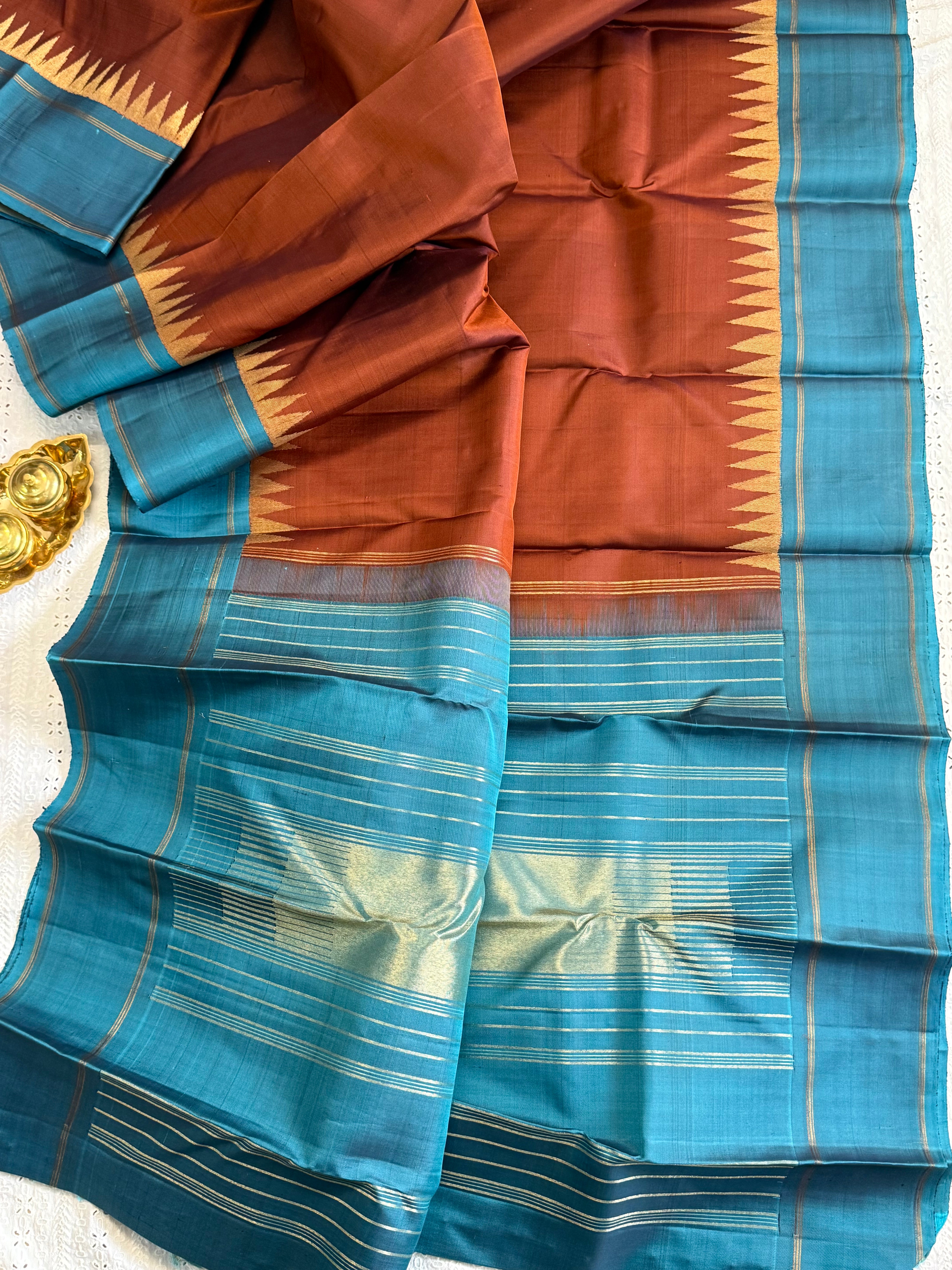 Deep pakku 8 kol / kanjipuram silk