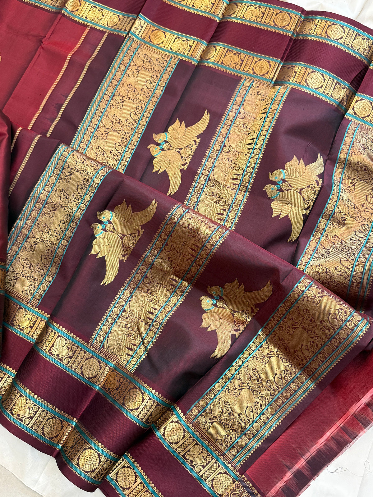 special edition- unique pallu and pure silk sarees clsa 12558