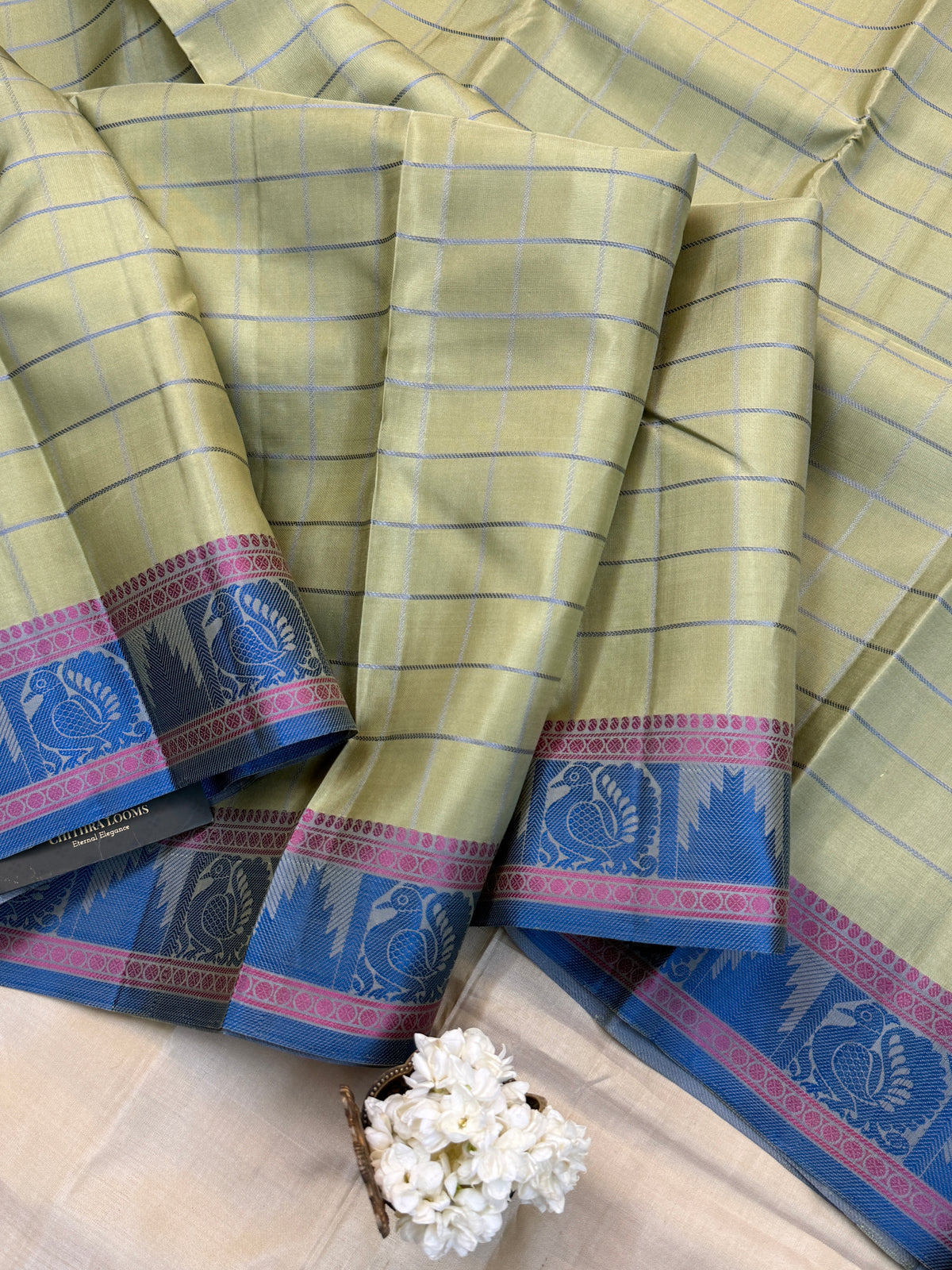 Soft silk-Thread work Kanjipuram clsa4082