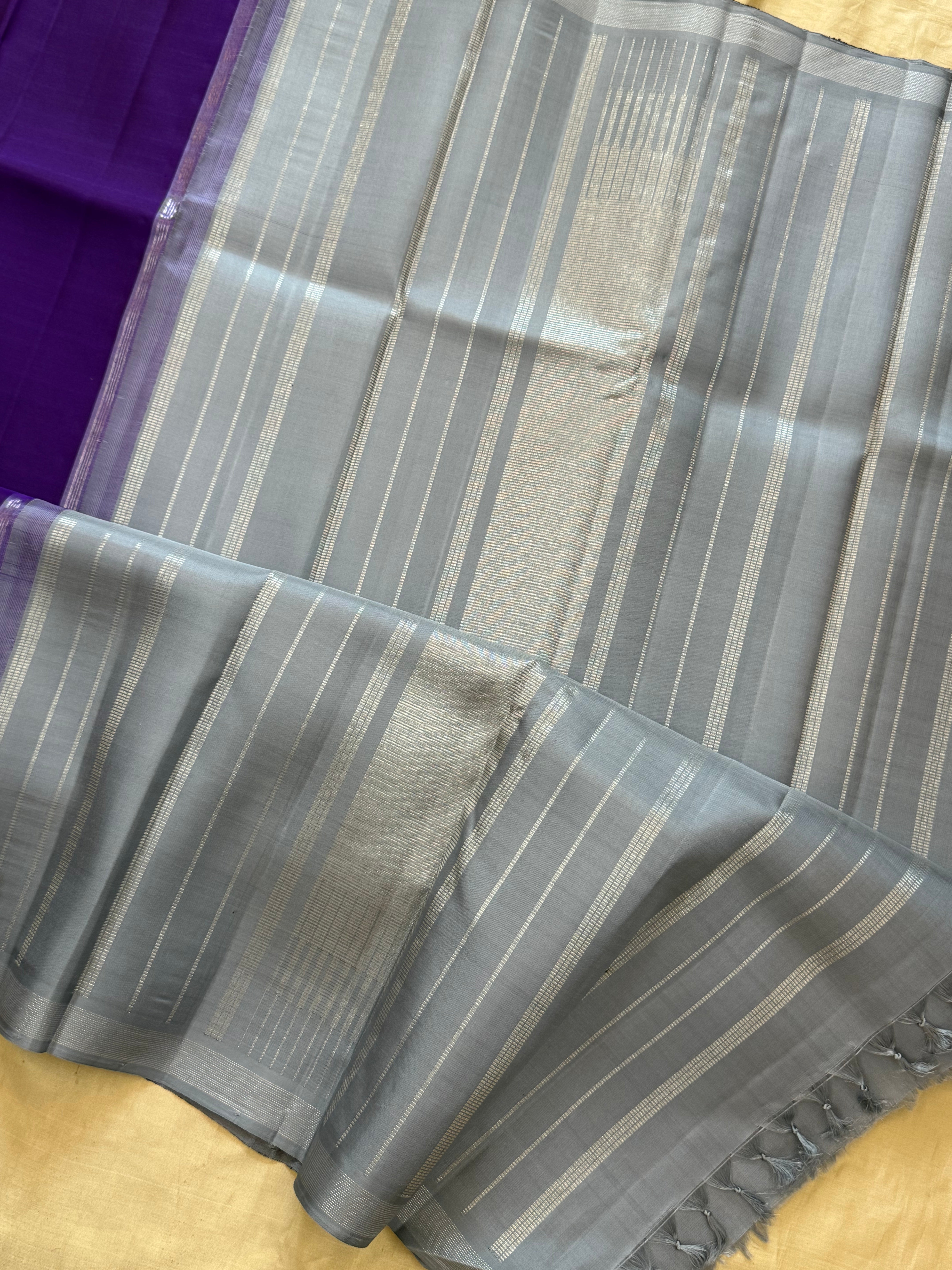 PURPLE BODY / KANCHIPURAM SILK SAREE CLSA 10921