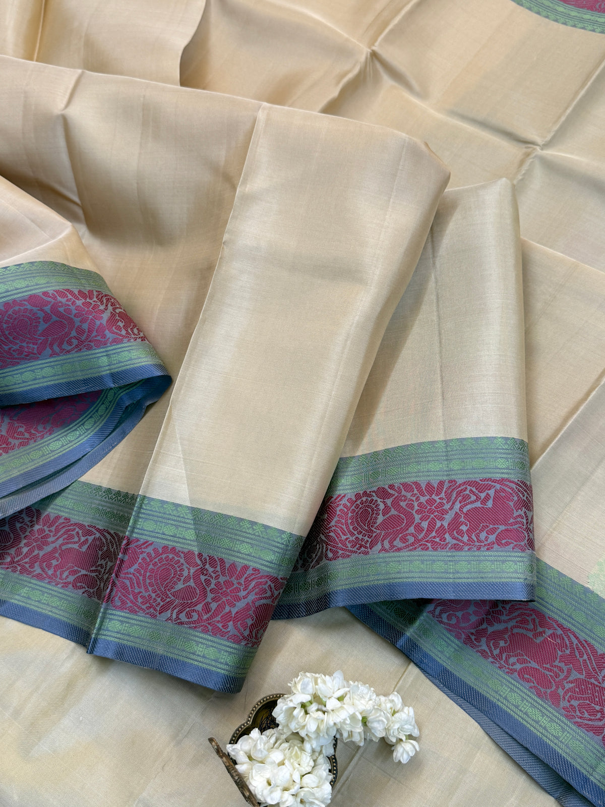 Soft silk-Thread work Kanjipuram clsa 4095